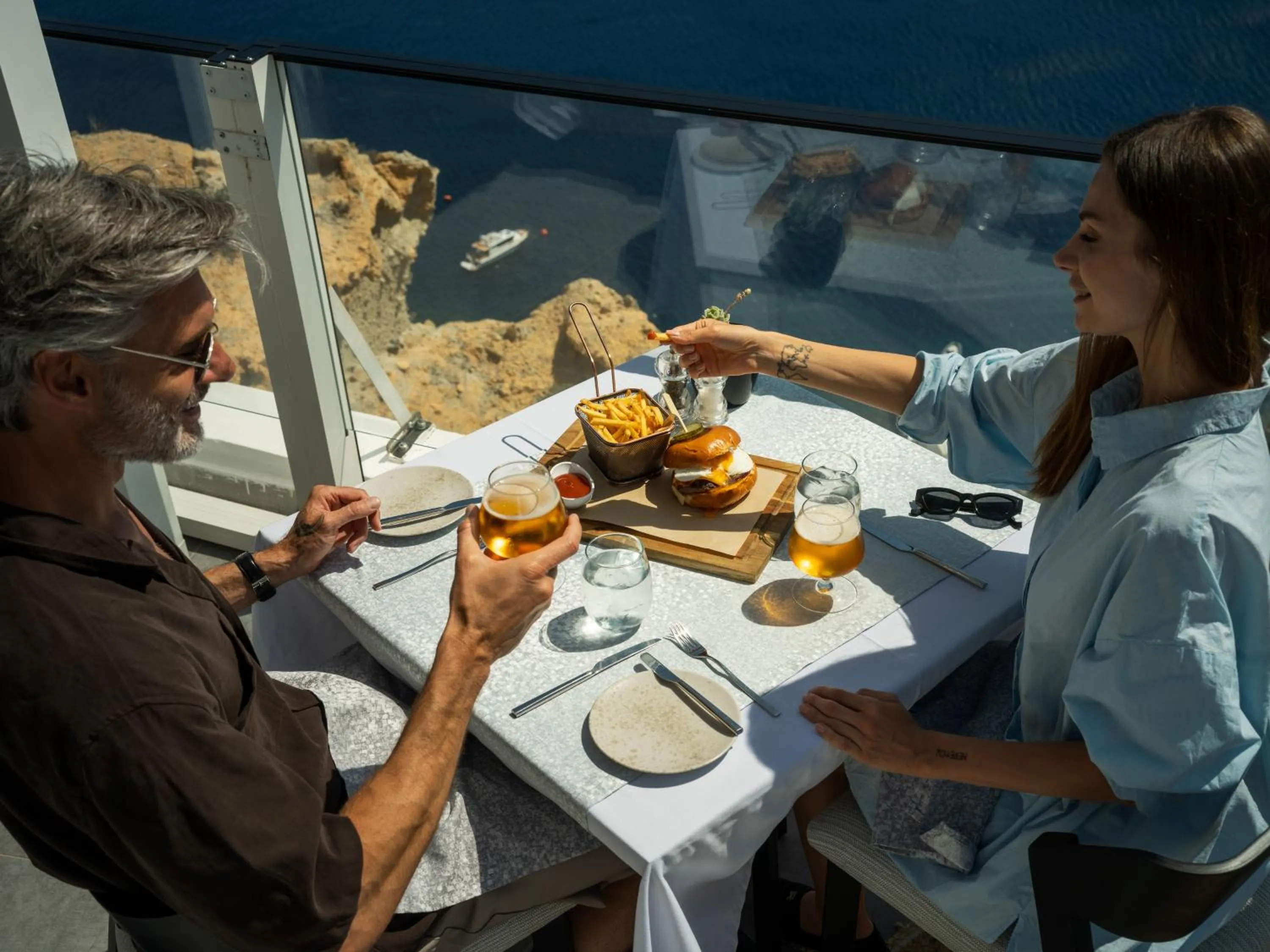 Breakfast in Santorini Secret Suites & Spa, Small Luxury Hotels of the World