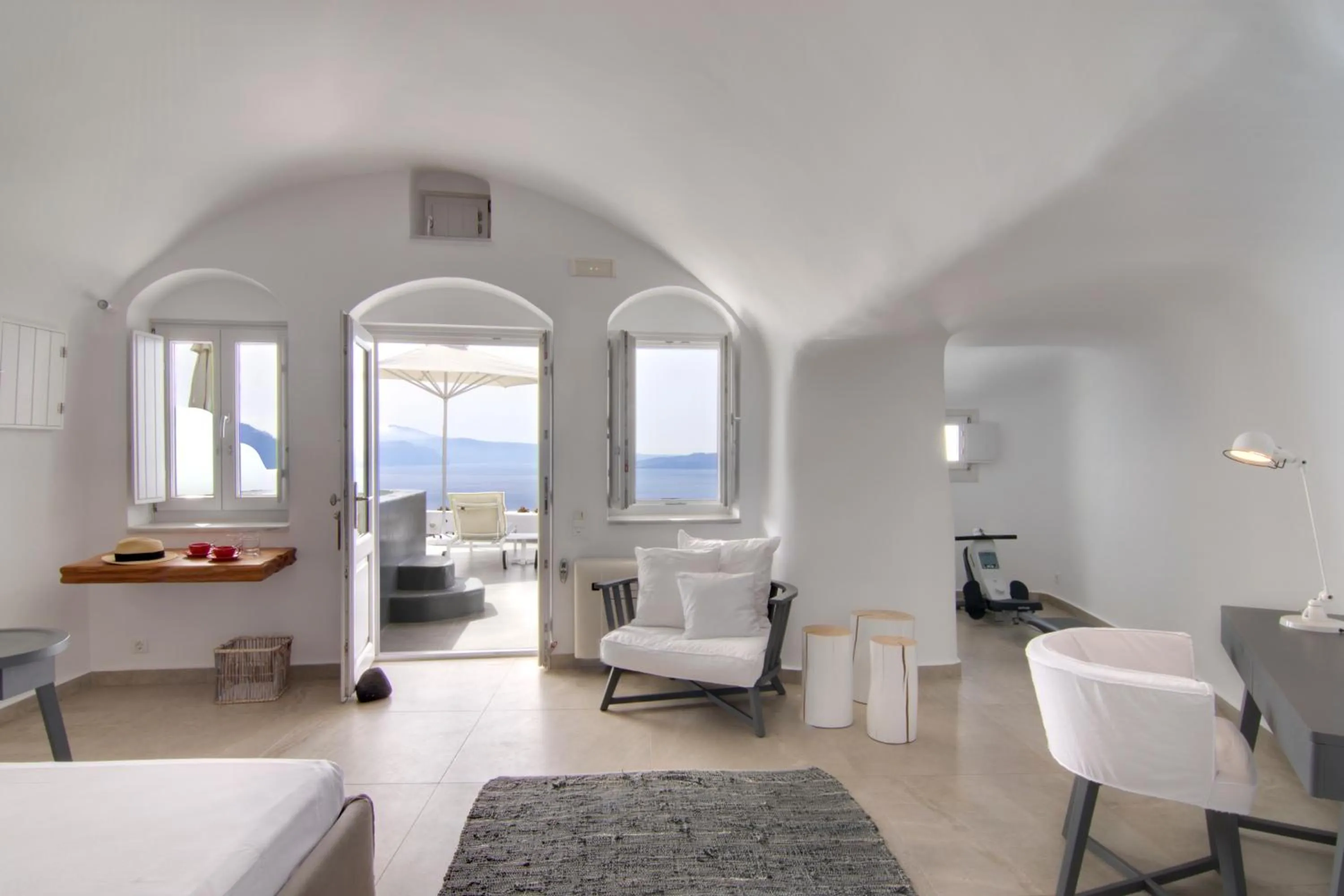 Photo of the whole room in Santorini Secret Suites & Spa, Small Luxury Hotels of the World
