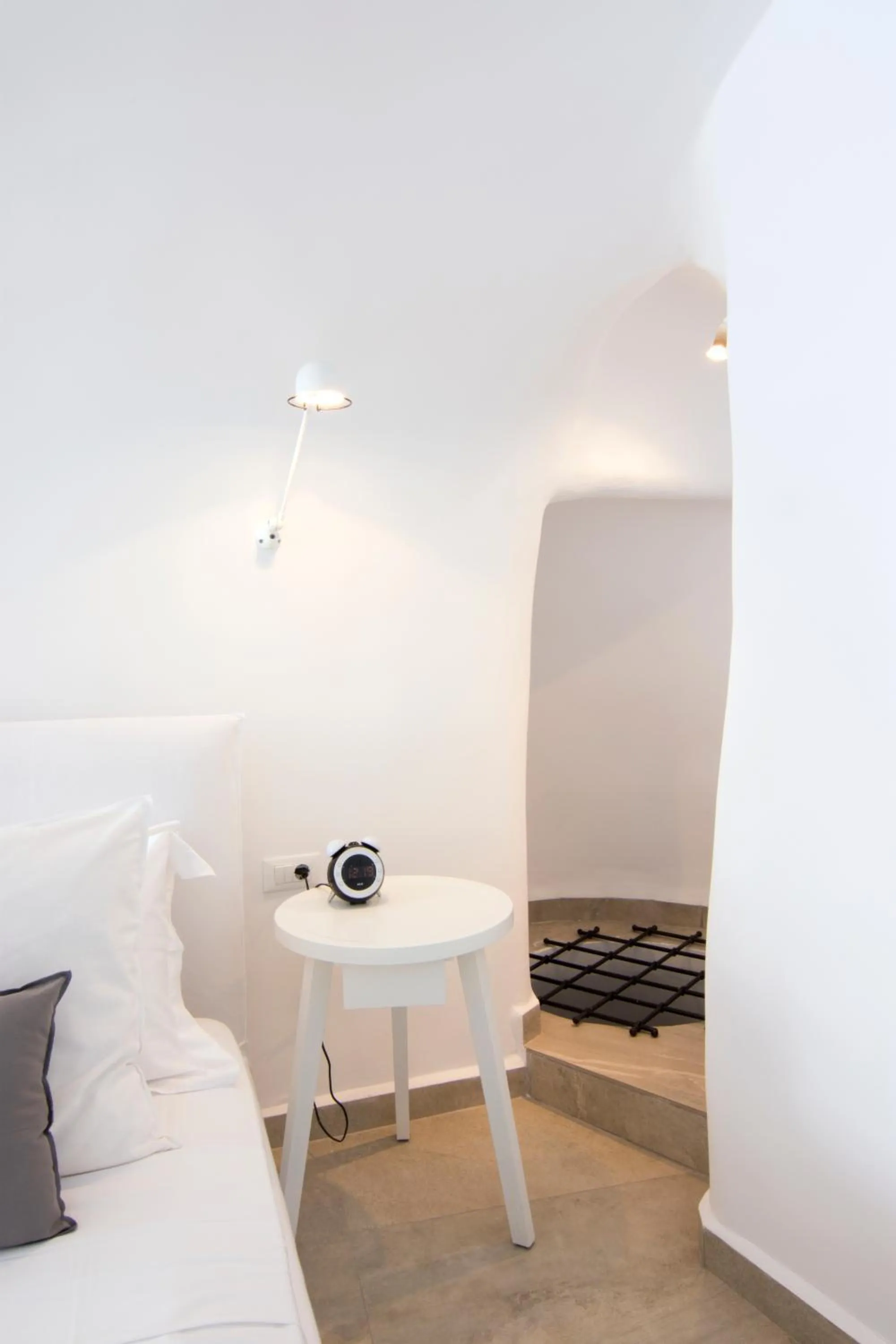 Decorative detail, Bed in Santorini Secret Suites & Spa, Small Luxury Hotels of the World