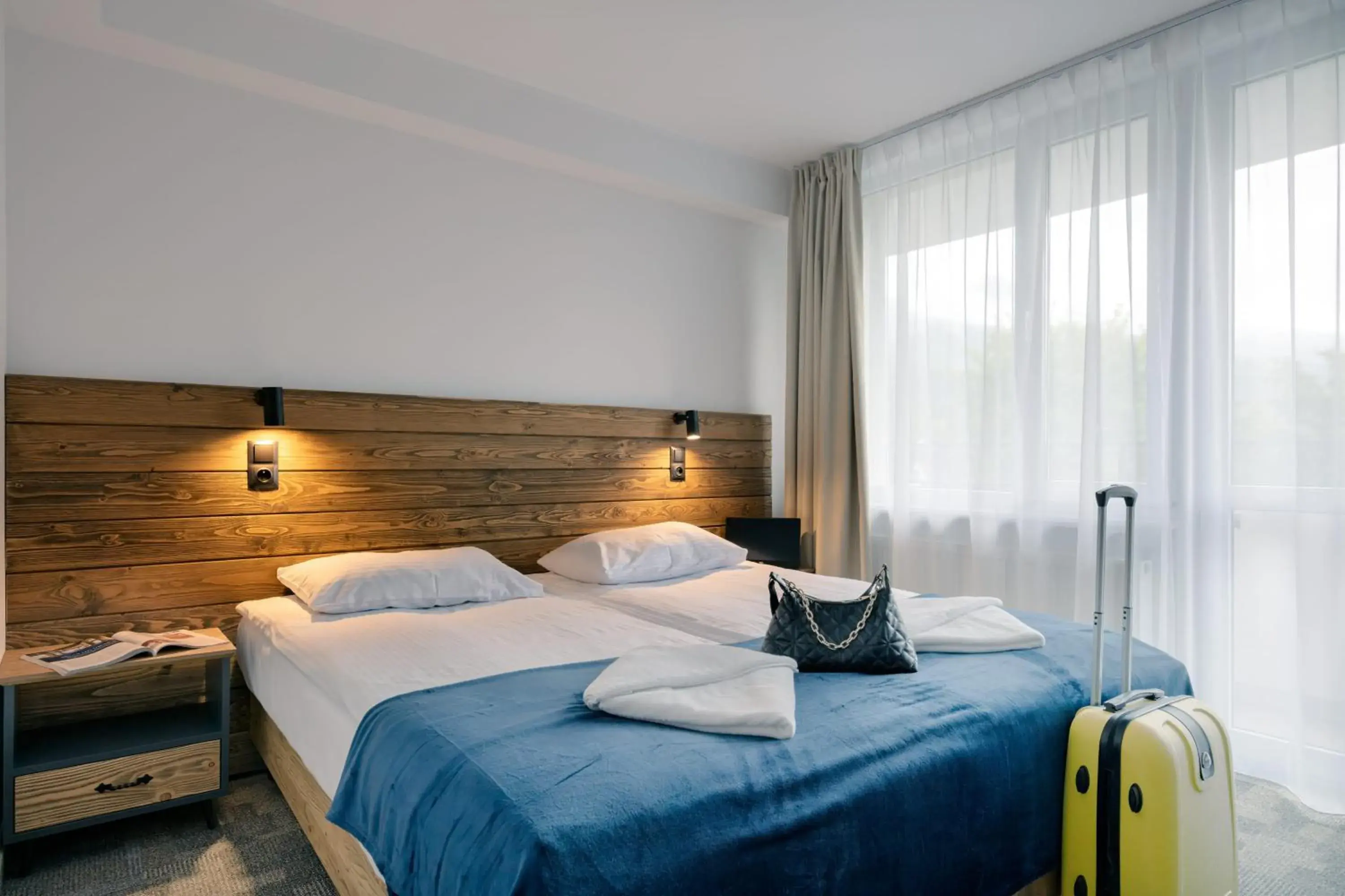 Double Room with View (2 Adults + 1 Child) in Hotel Rzemieślnik Zakopane Double Room with View (2 Adults + 1 Child) in Hotel Rzemieślnik Zakopane