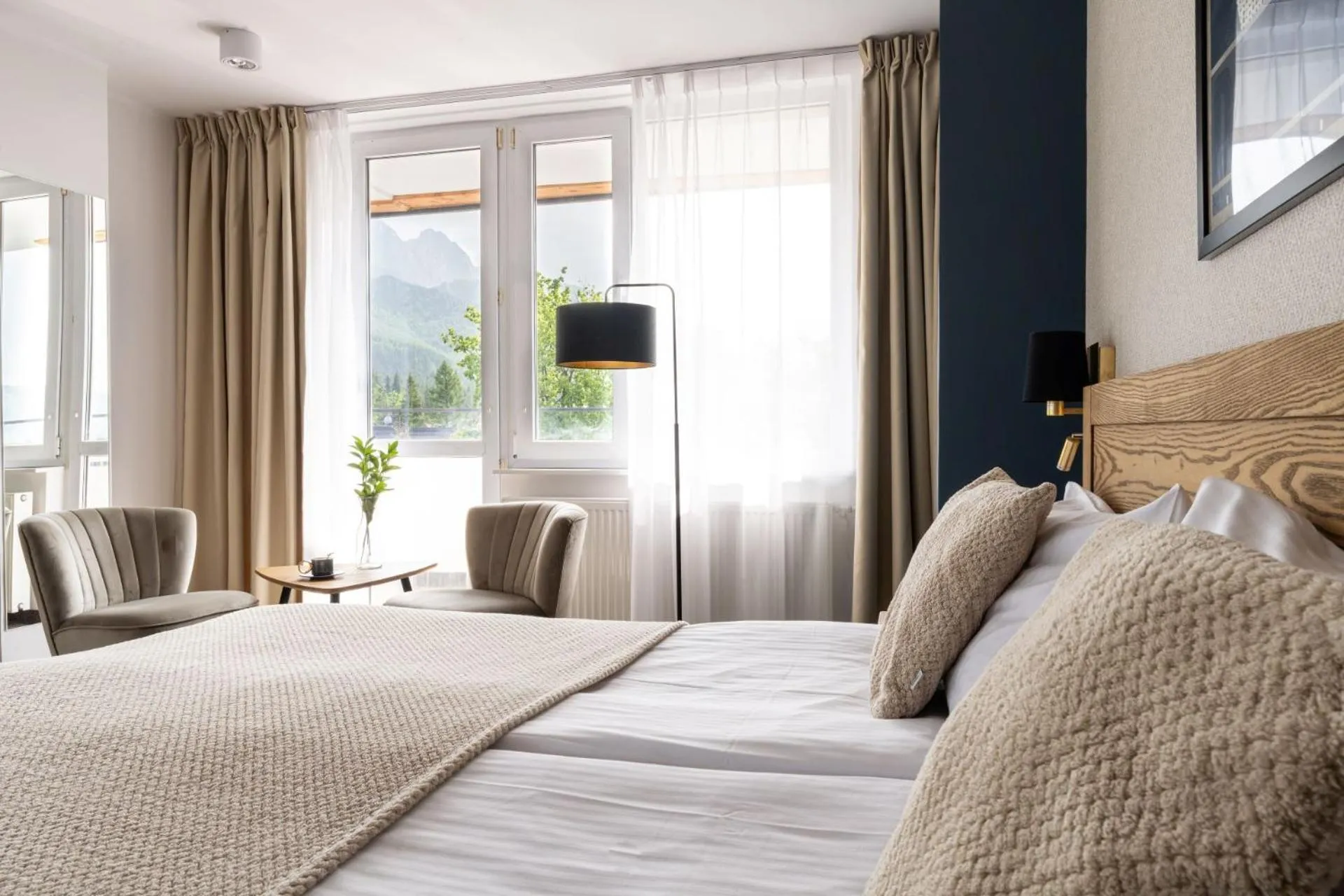 Bed in Hotel Rzemieślnik Zakopane