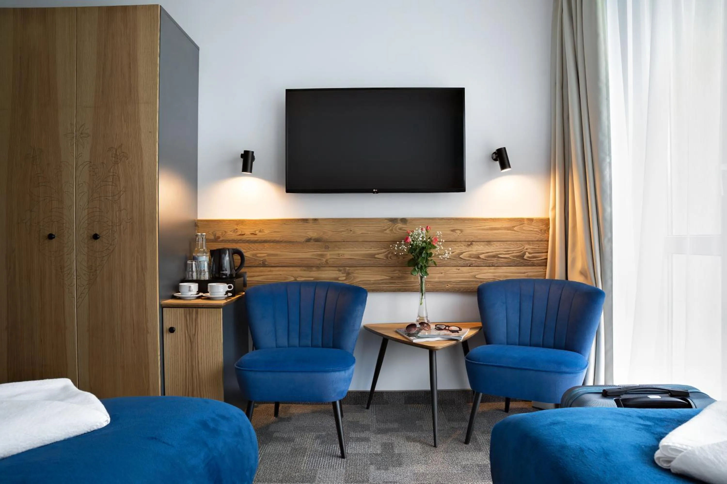 TV and multimedia, Bed in Hotel Rzemieślnik Zakopane