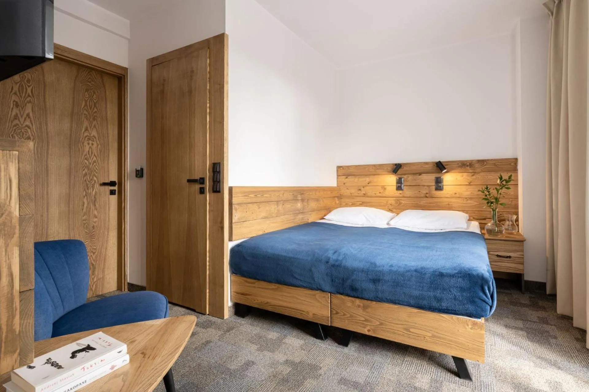 Bed in Hotel Rzemieślnik Zakopane