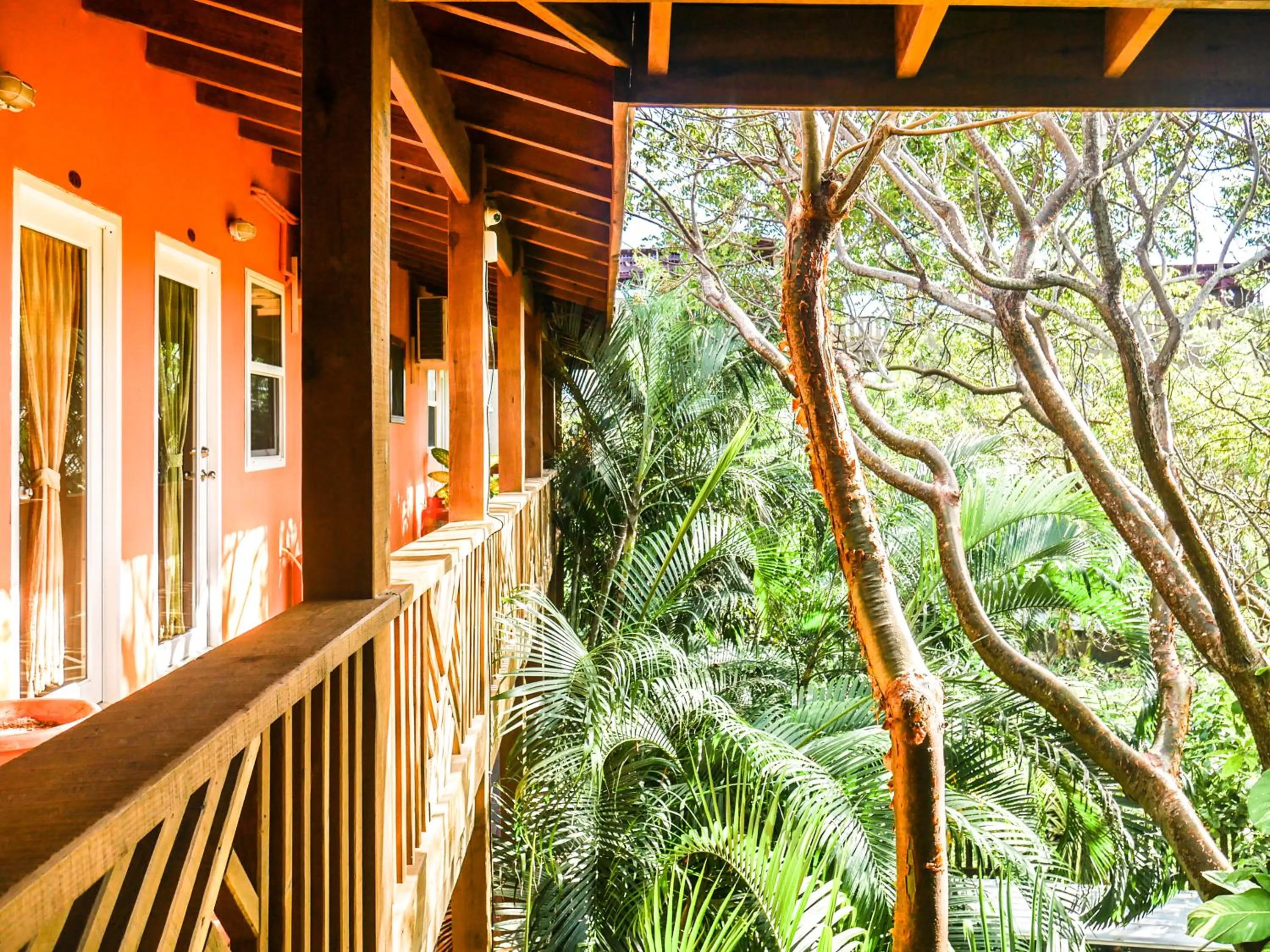 Property building in Hotel Posada Las Orquídeas,West End