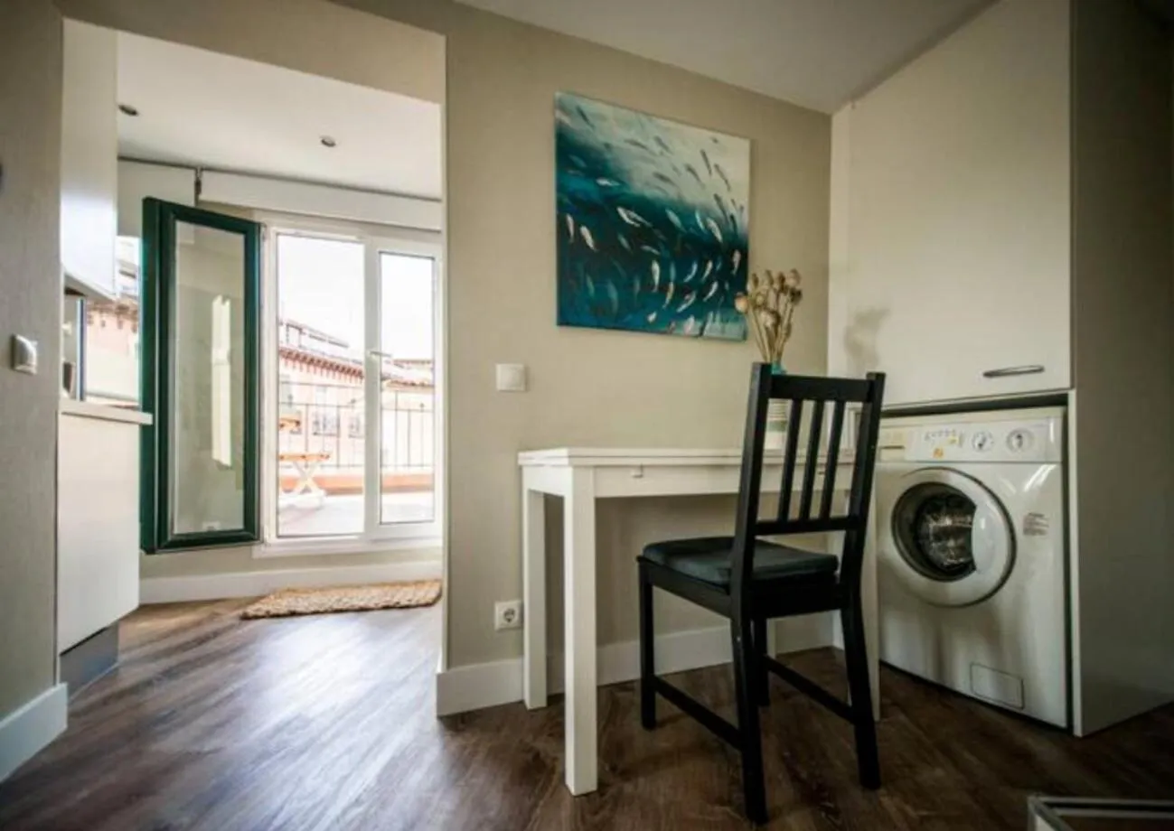 Seating area in Apartamentos Cruz