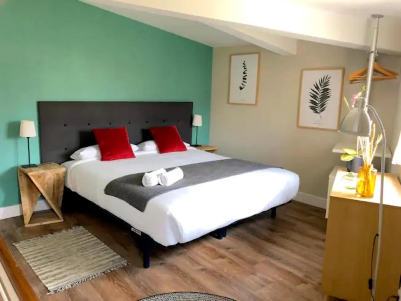 Bed in Apartamentos Cruz