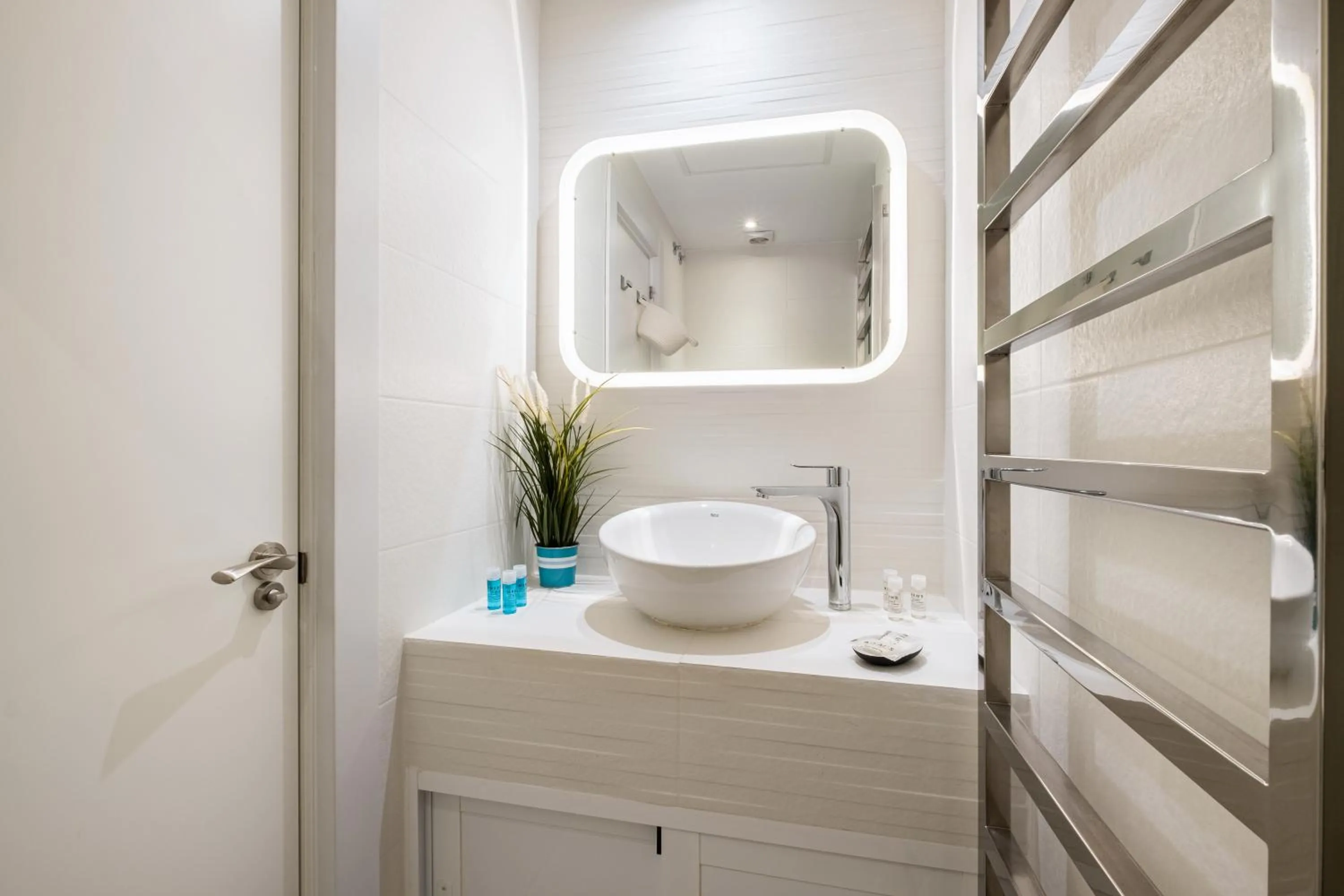 Bathroom in Apartamentos Cruz