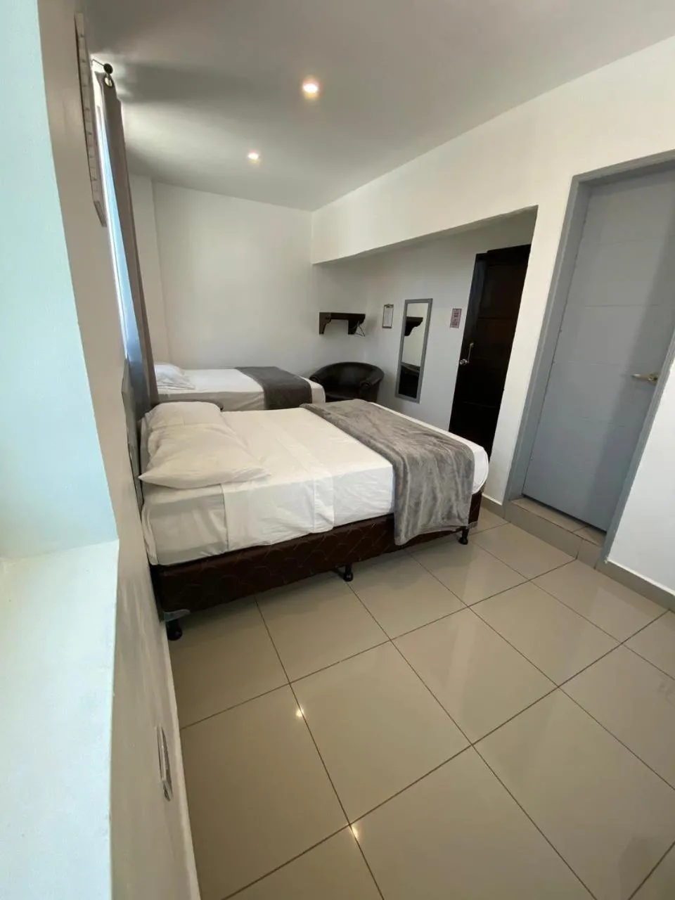 Bed in Micro Hotel Rio de Piedras