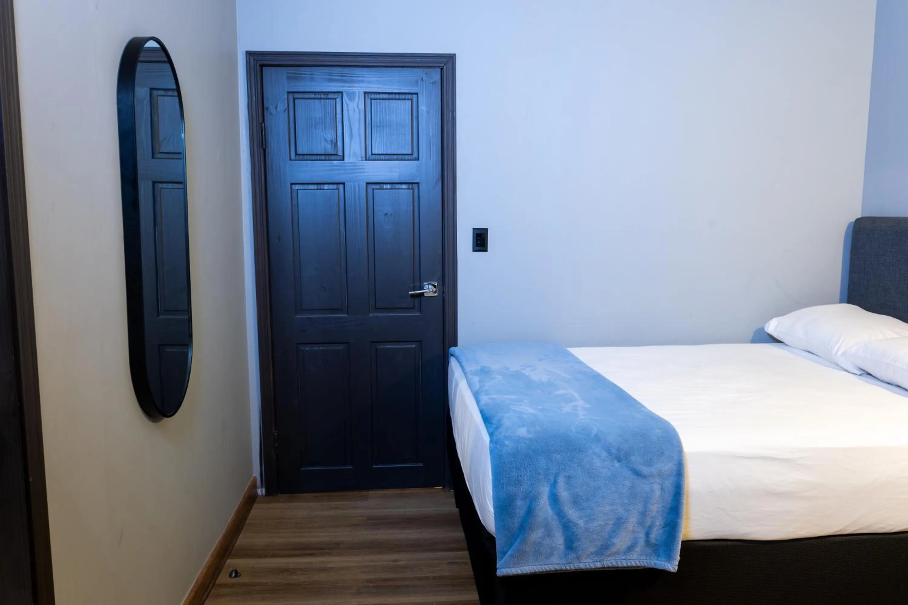 Bed in Micro Hotel Rio de Piedras