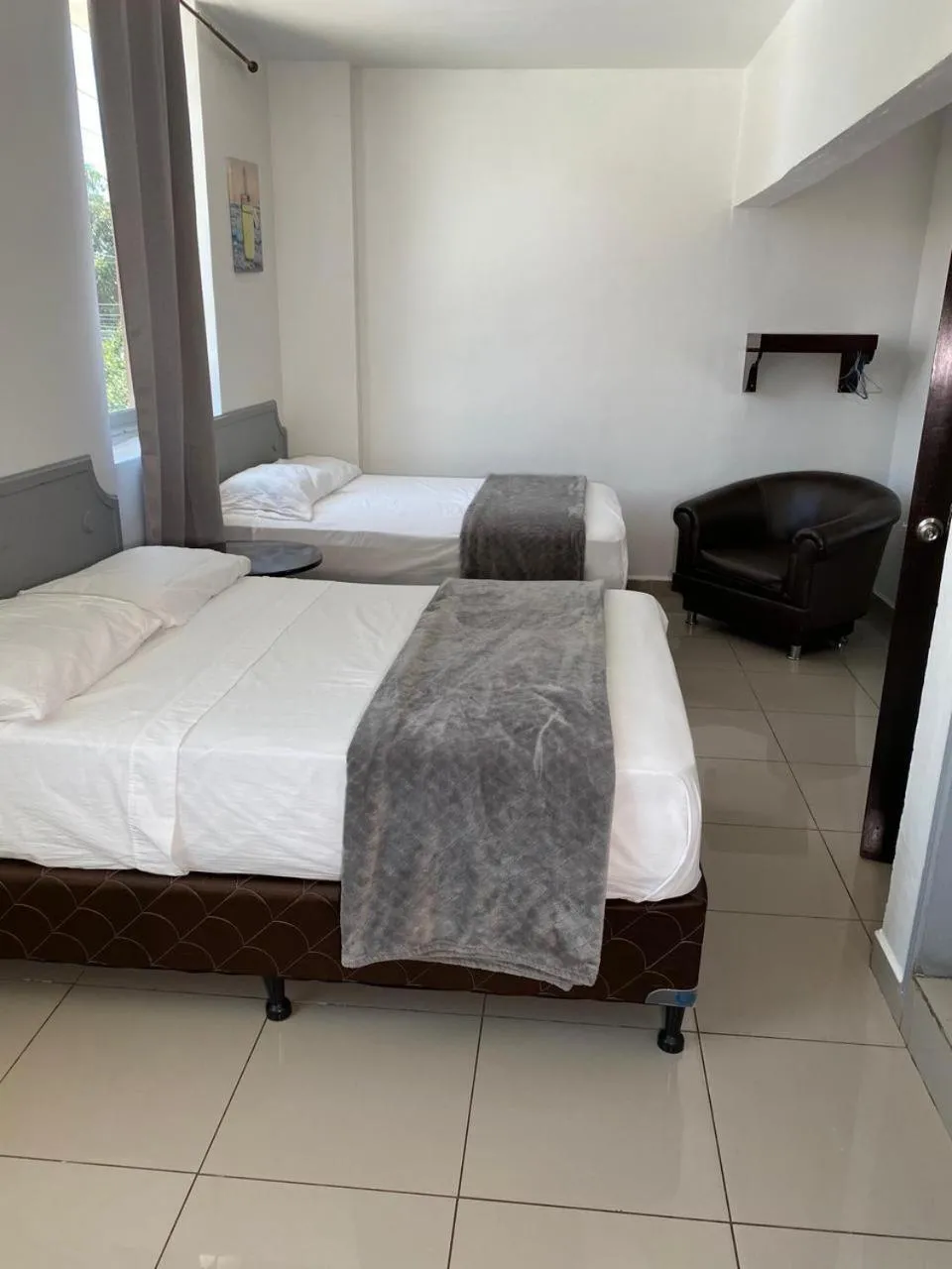 Bed in Micro Hotel Rio de Piedras
