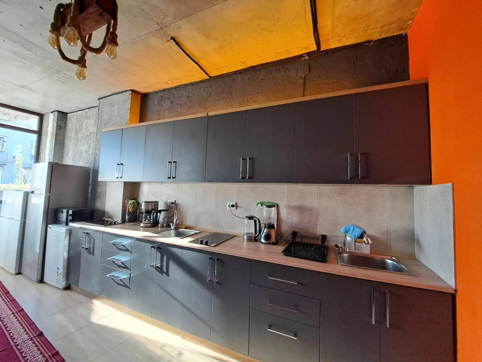 kitchen in Karvi Hostel