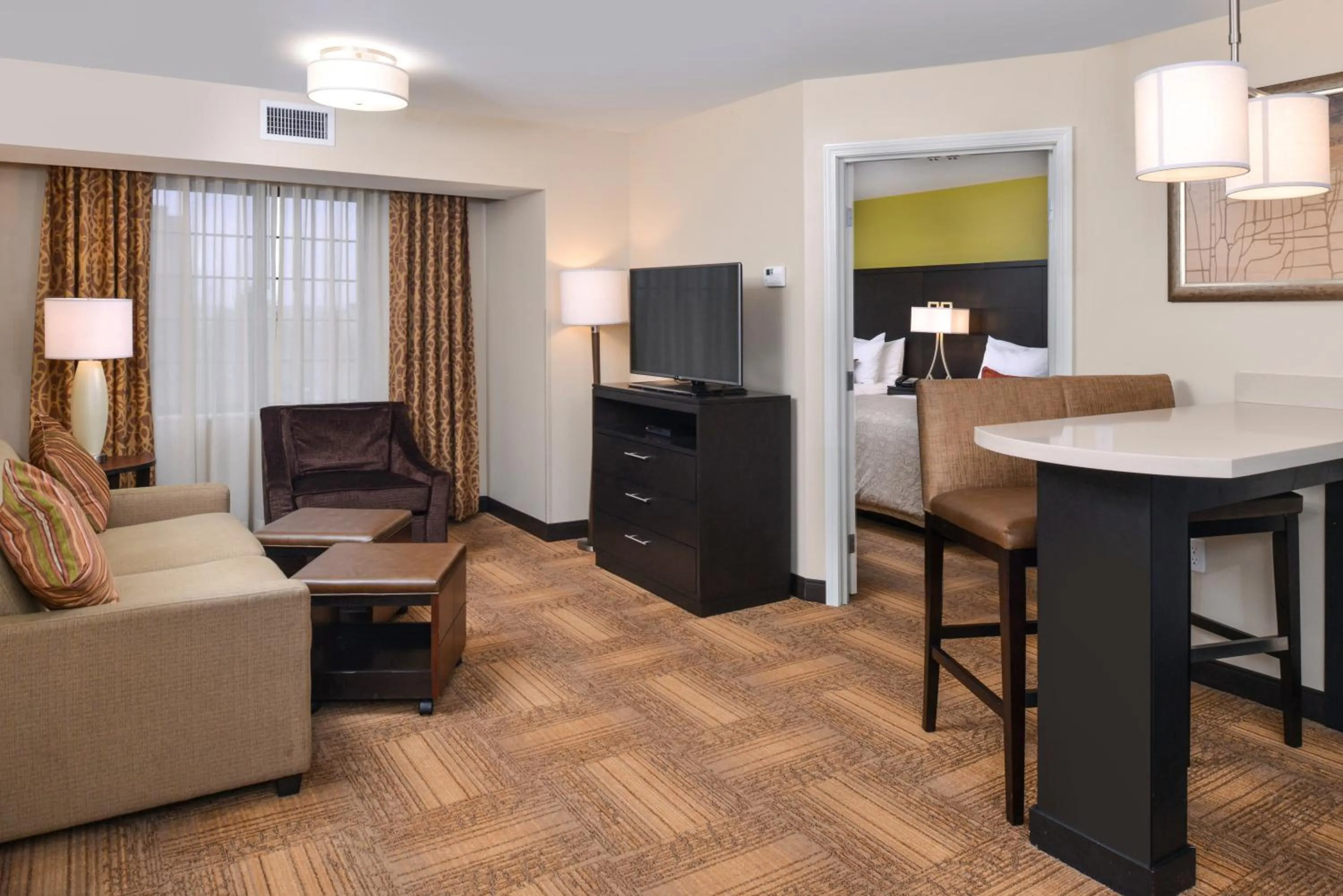 Photo of the whole room in Staybridge Suites Merrillville by IHG
