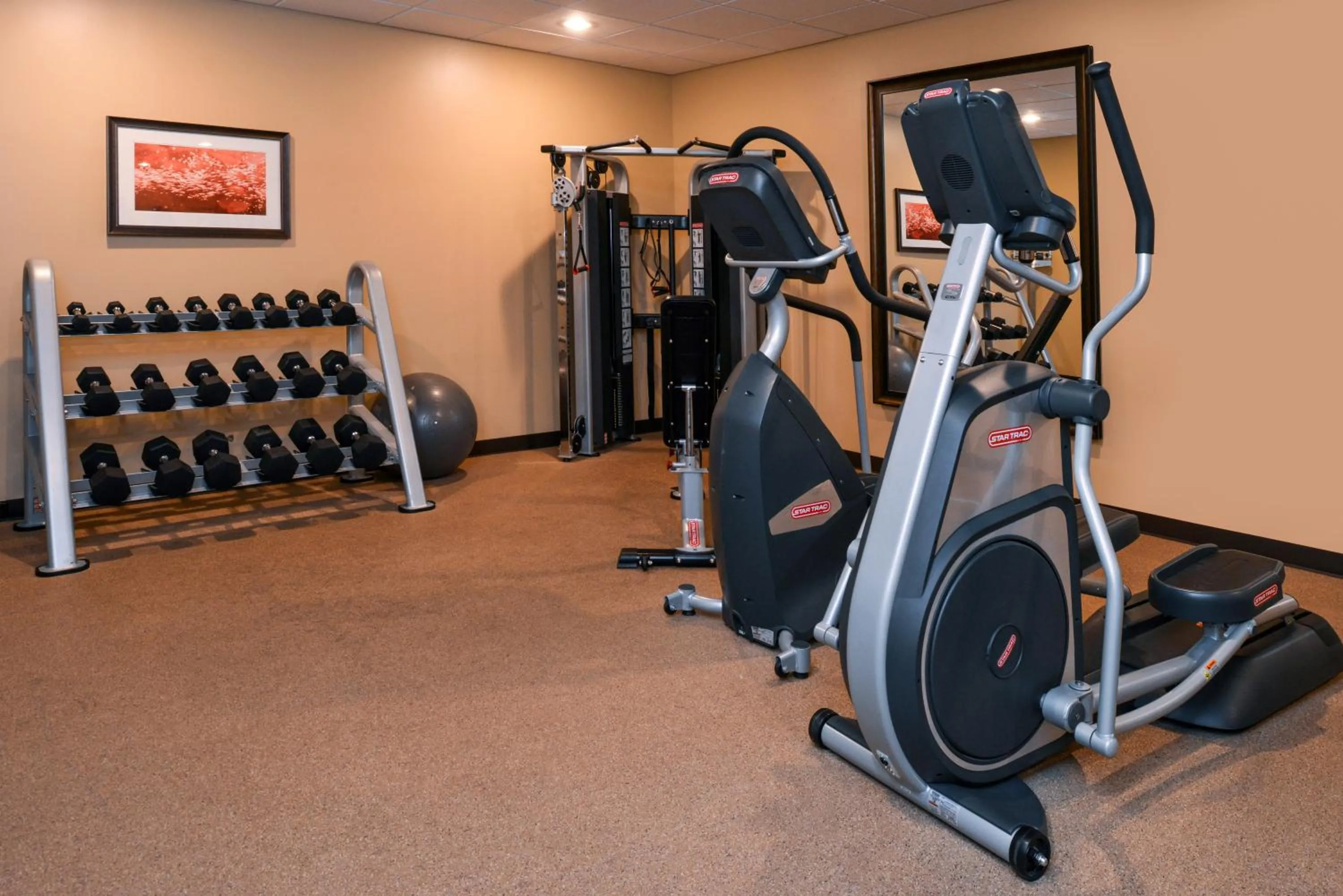 Fitness centre/facilities in Staybridge Suites Merrillville by IHG