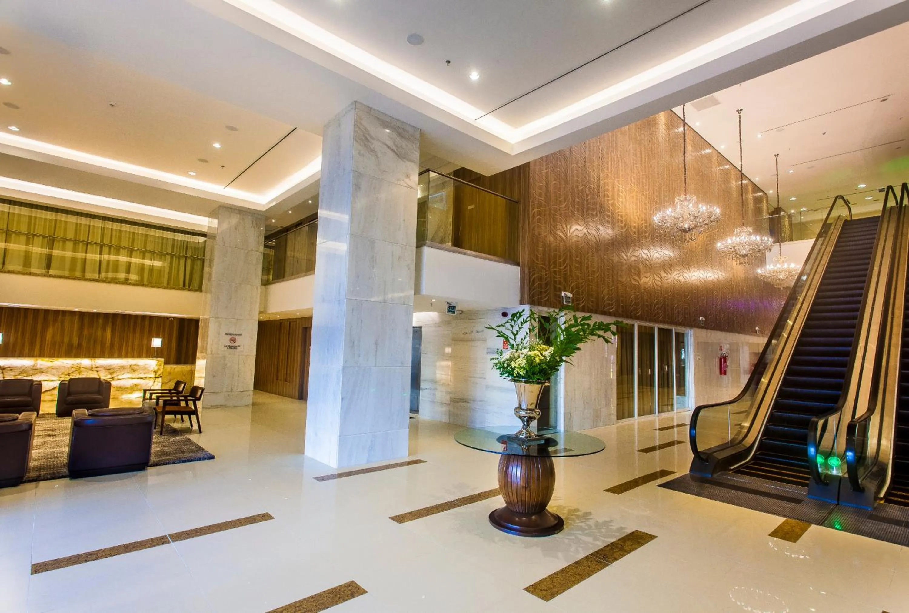 Lobby or reception in Praiamar Arena