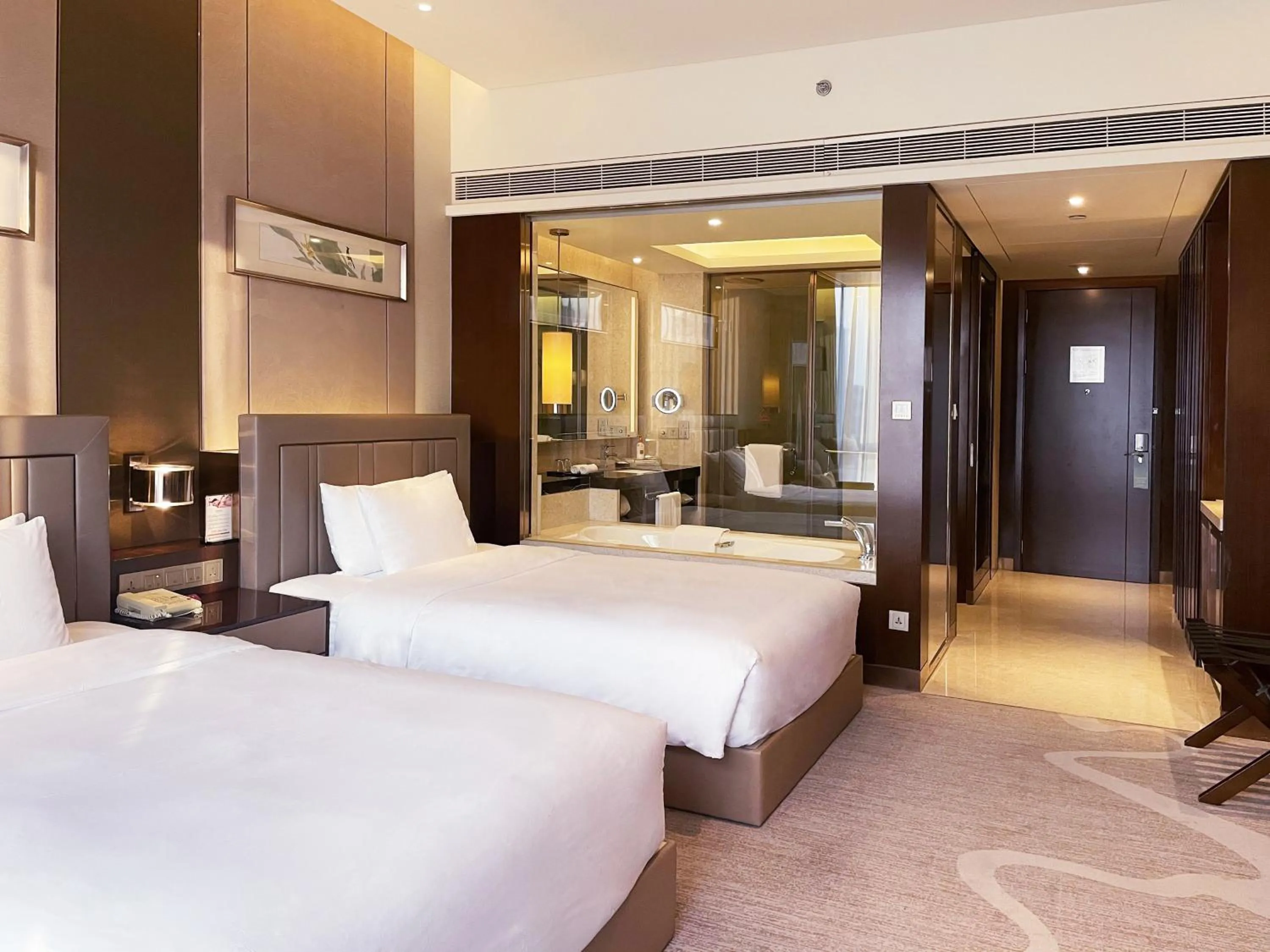 Bed in Crowne Plaza Zhangzhou by IHG