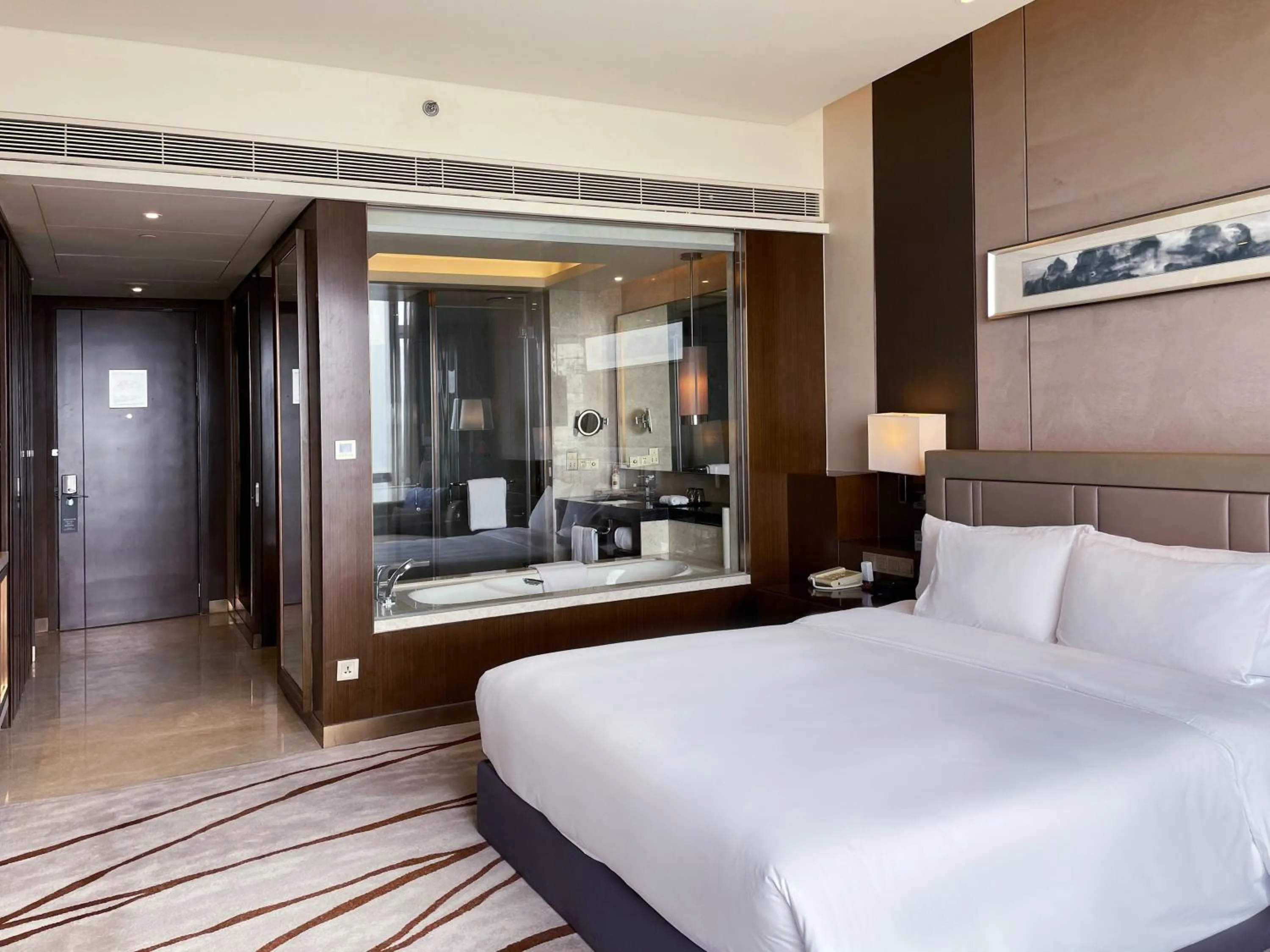Bed in Crowne Plaza Zhangzhou by IHG