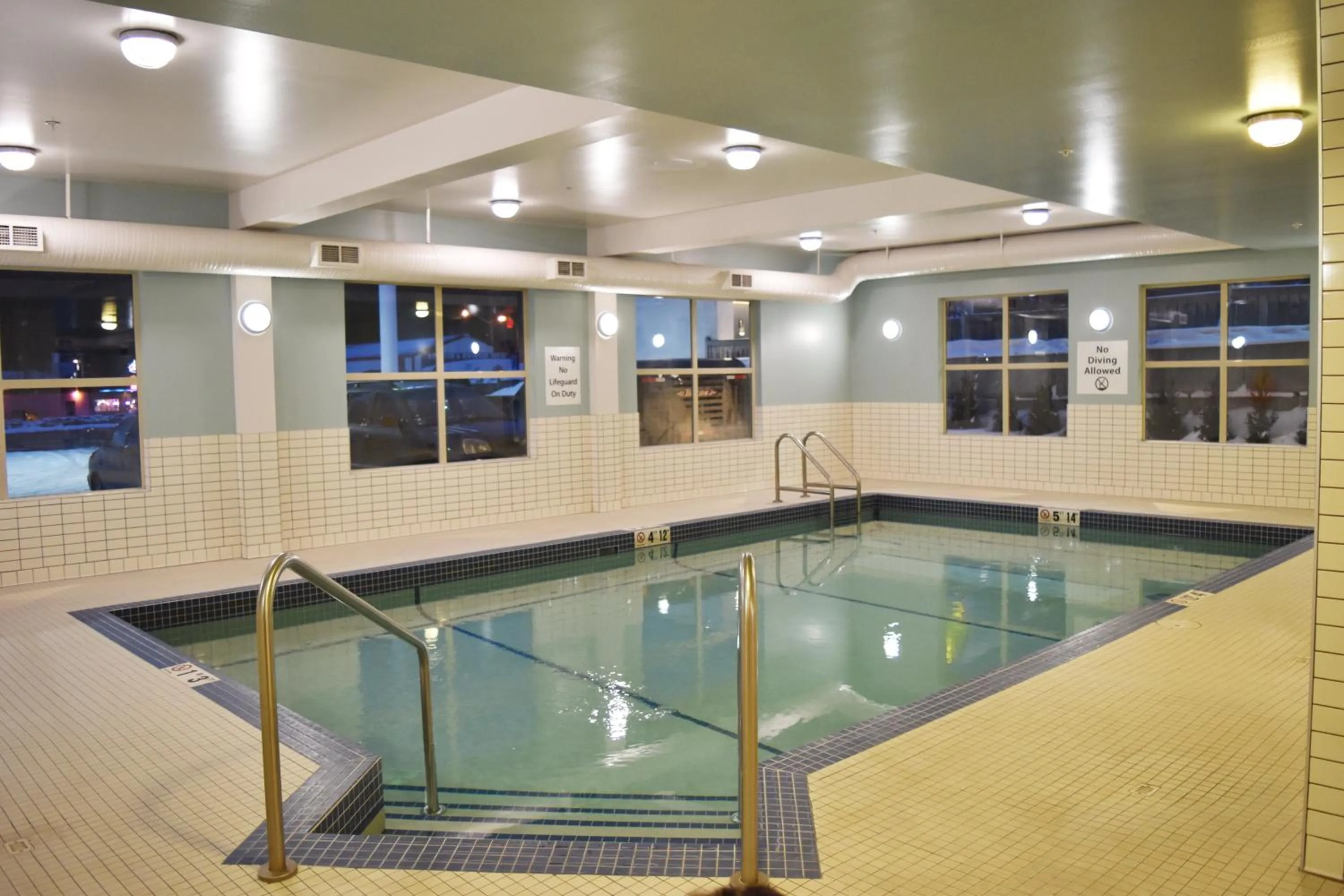 Swimming pool in Holiday Inn Express Golden-Kicking Horse by IHG