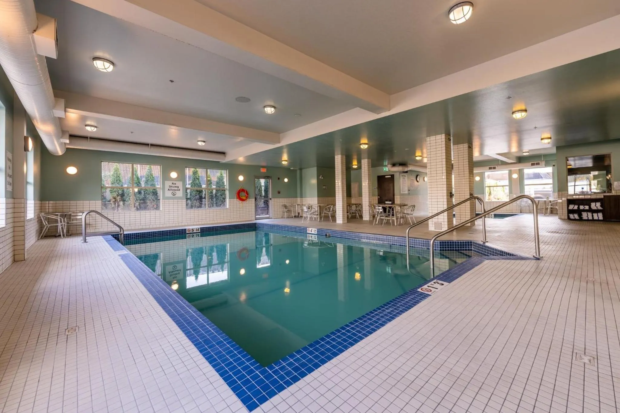 Swimming pool in Holiday Inn Express Golden-Kicking Horse by IHG