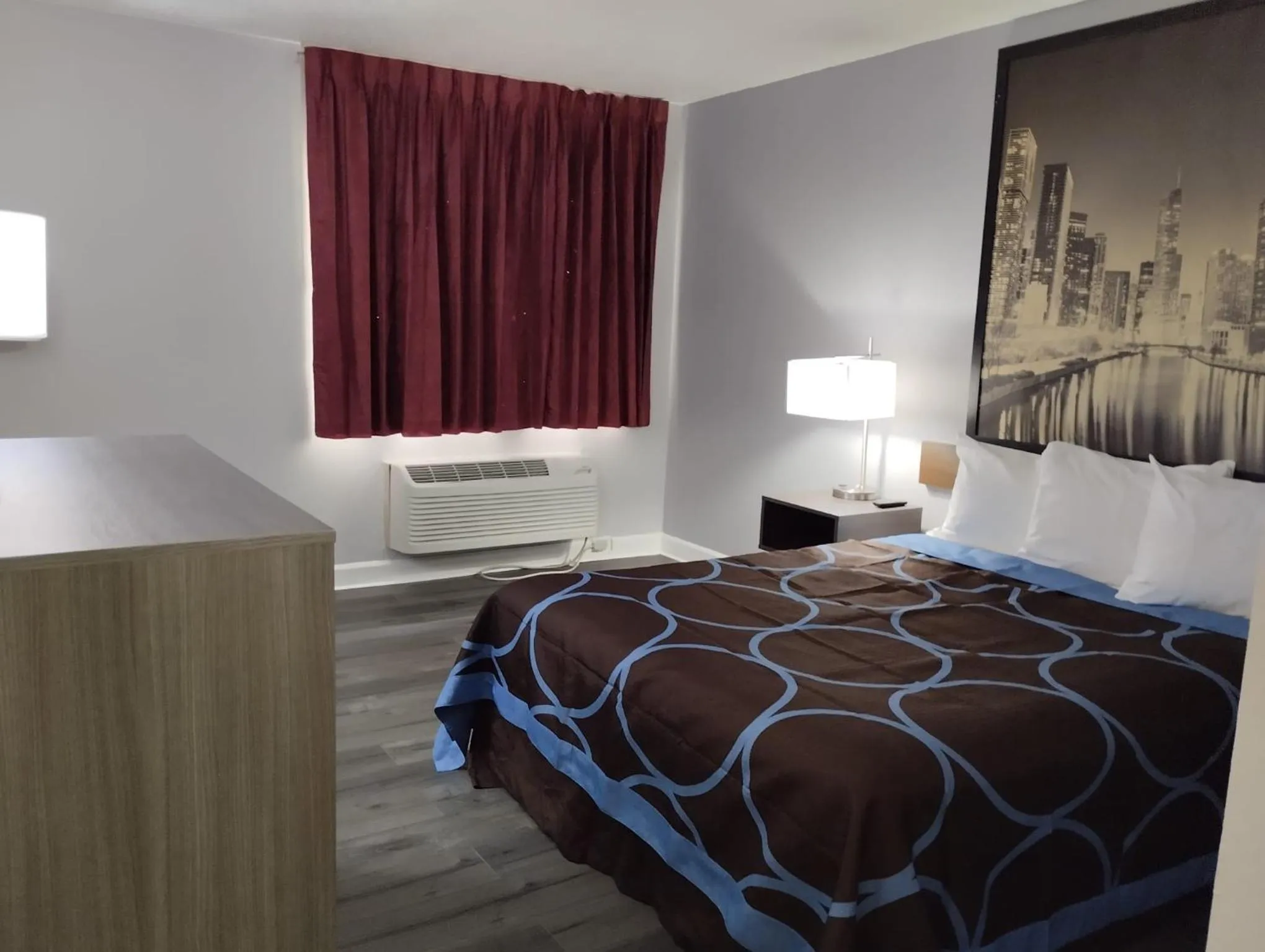 Bed in Super 8 by Wyndham Morris