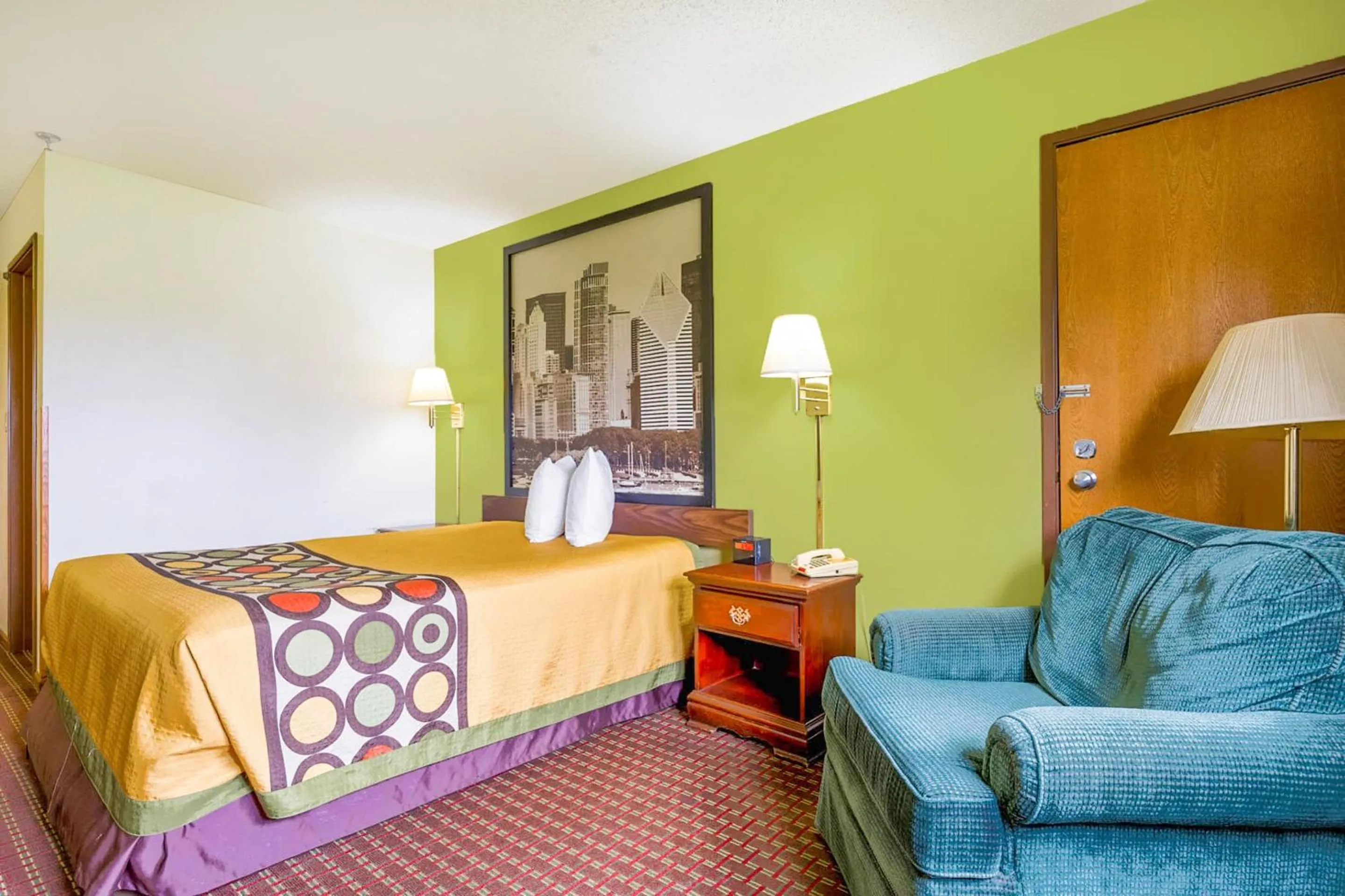 Bedroom, Bed in Super Sleep Inn