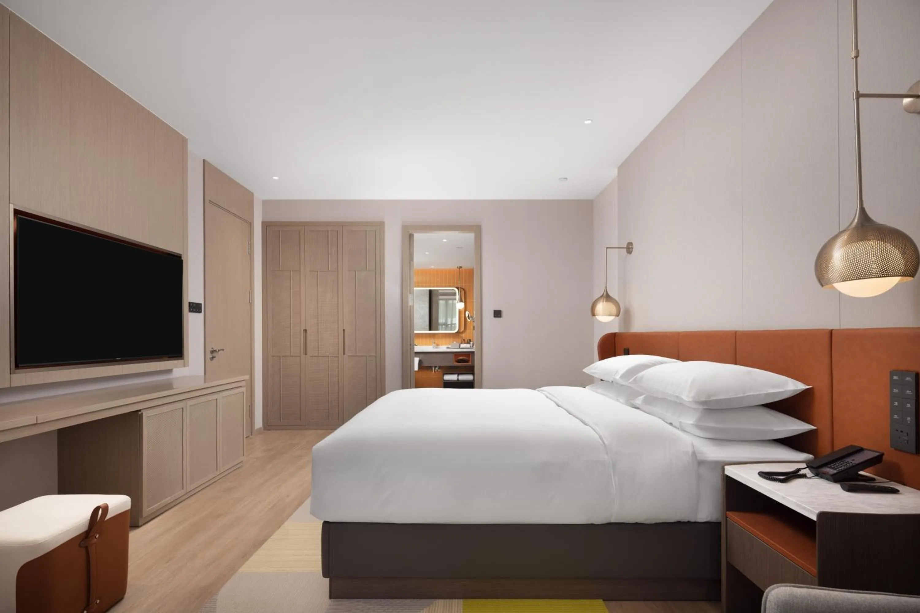 Bedroom, Bed in Home2 Suites by Hilton Hefei South Railway Station