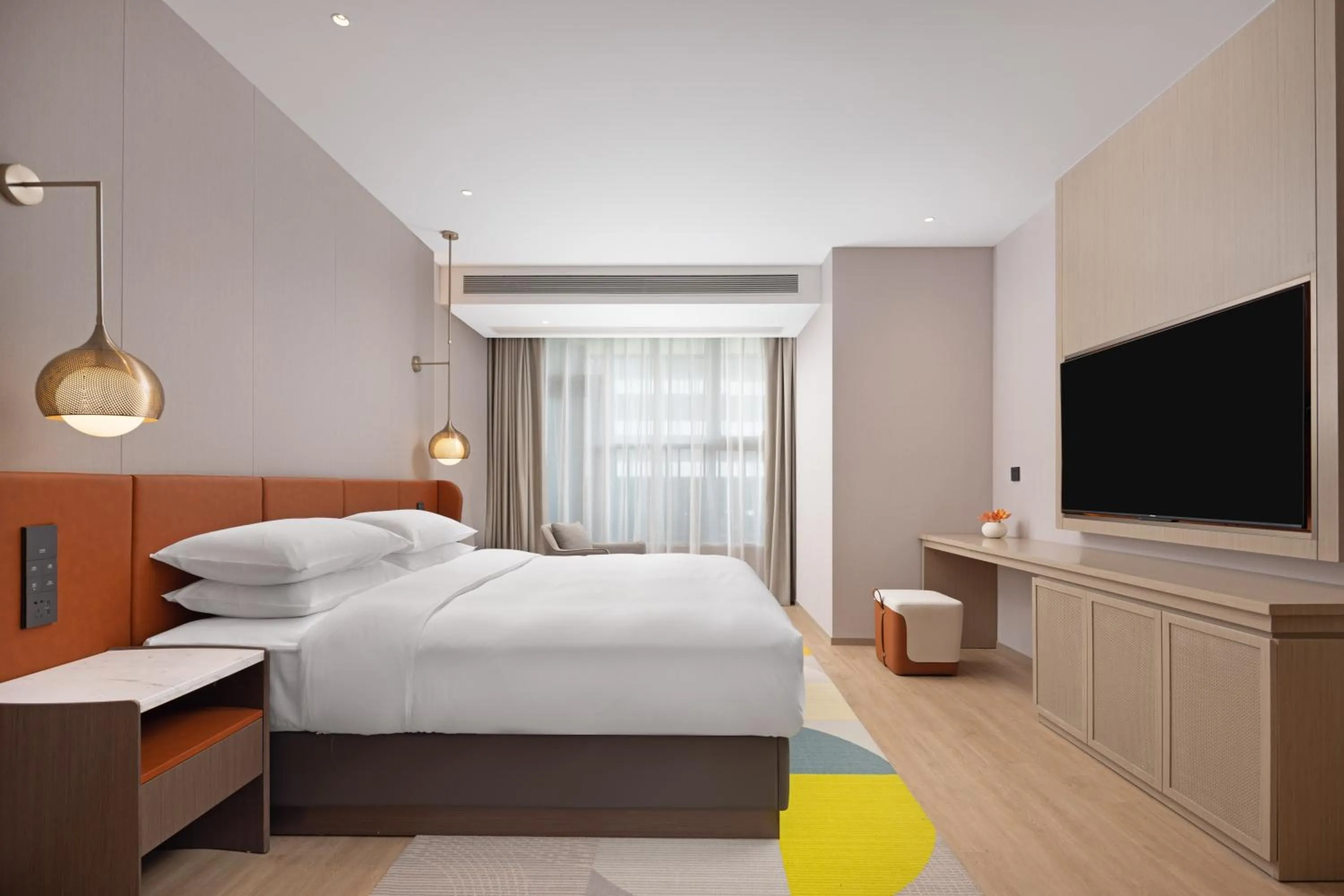 Bedroom, Bed in Home2 Suites by Hilton Hefei South Railway Station