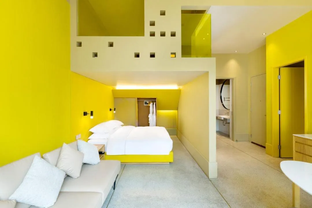 Bed in SongShan Lake PingShang Serviced Hotel