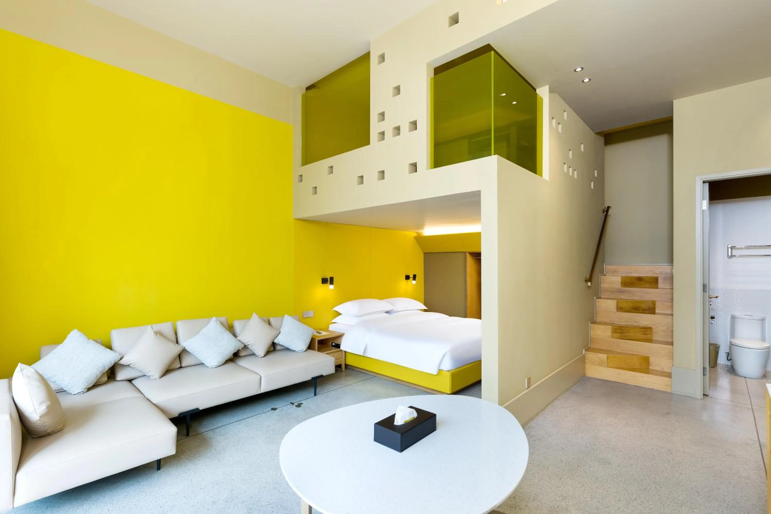 Photo of the whole room, Bed in SongShan Lake PingShang Serviced Hotel