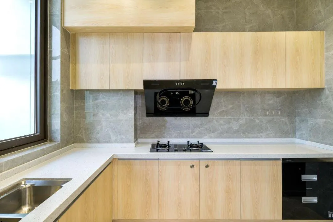 Kitchen or kitchenette in SongShan Lake PingShang Serviced Hotel