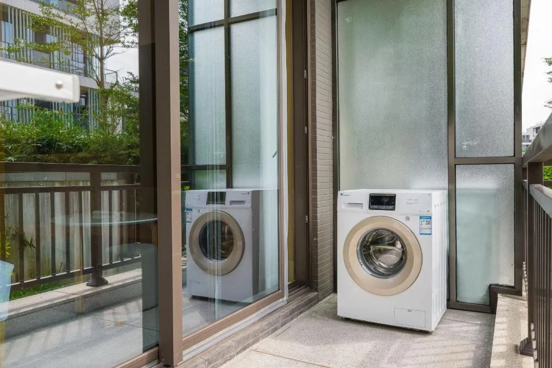 washing machine in SongShan Lake PingShang Serviced Hotel