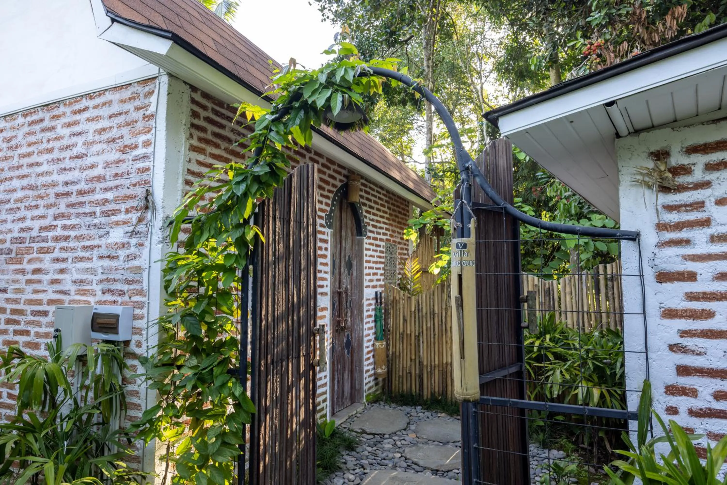 Facade/entrance in Sacred Canyon Ubud by GenuineHost
