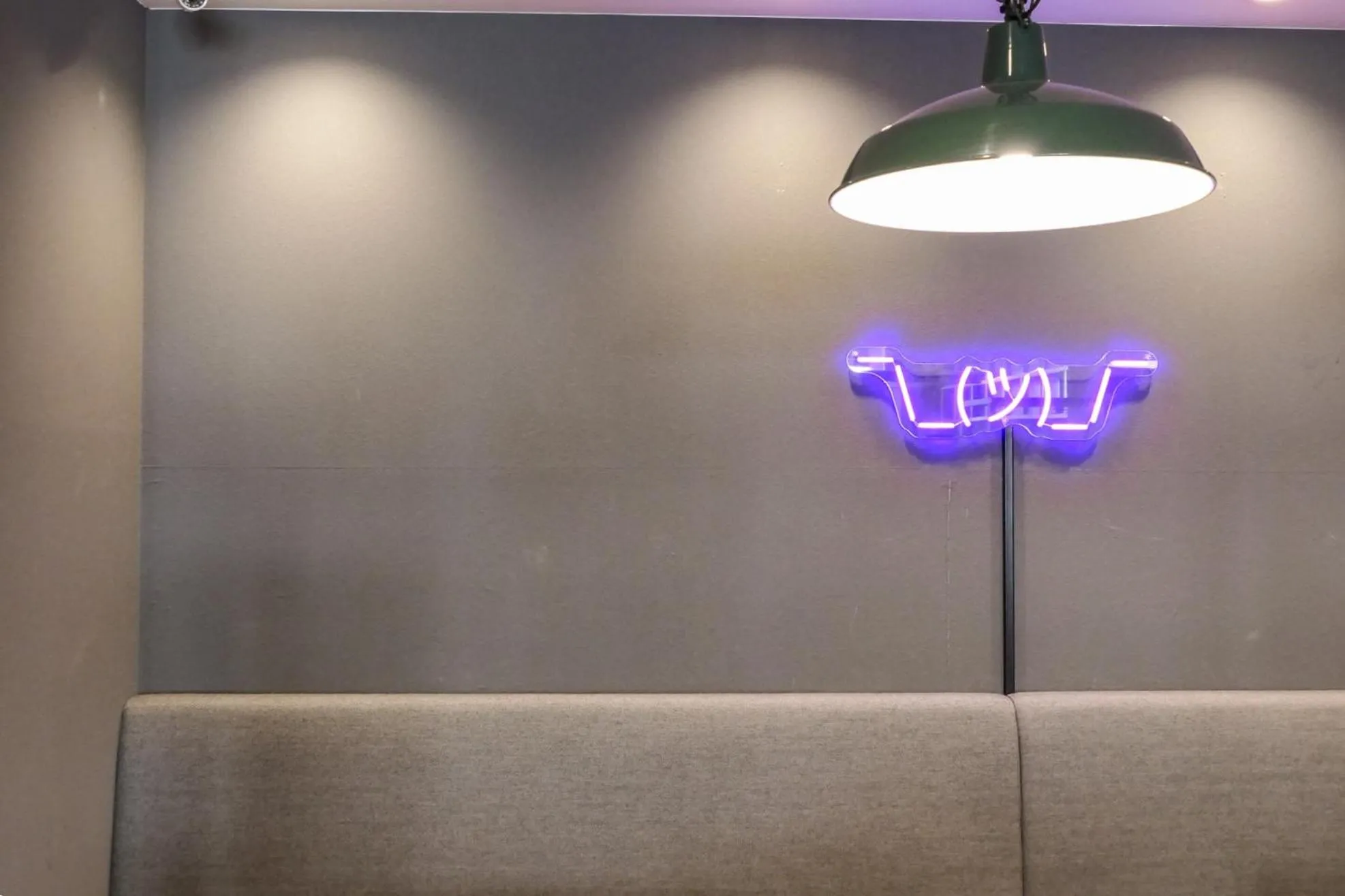 Communal lounge/ TV room in WAYFARER Shinsaibashi