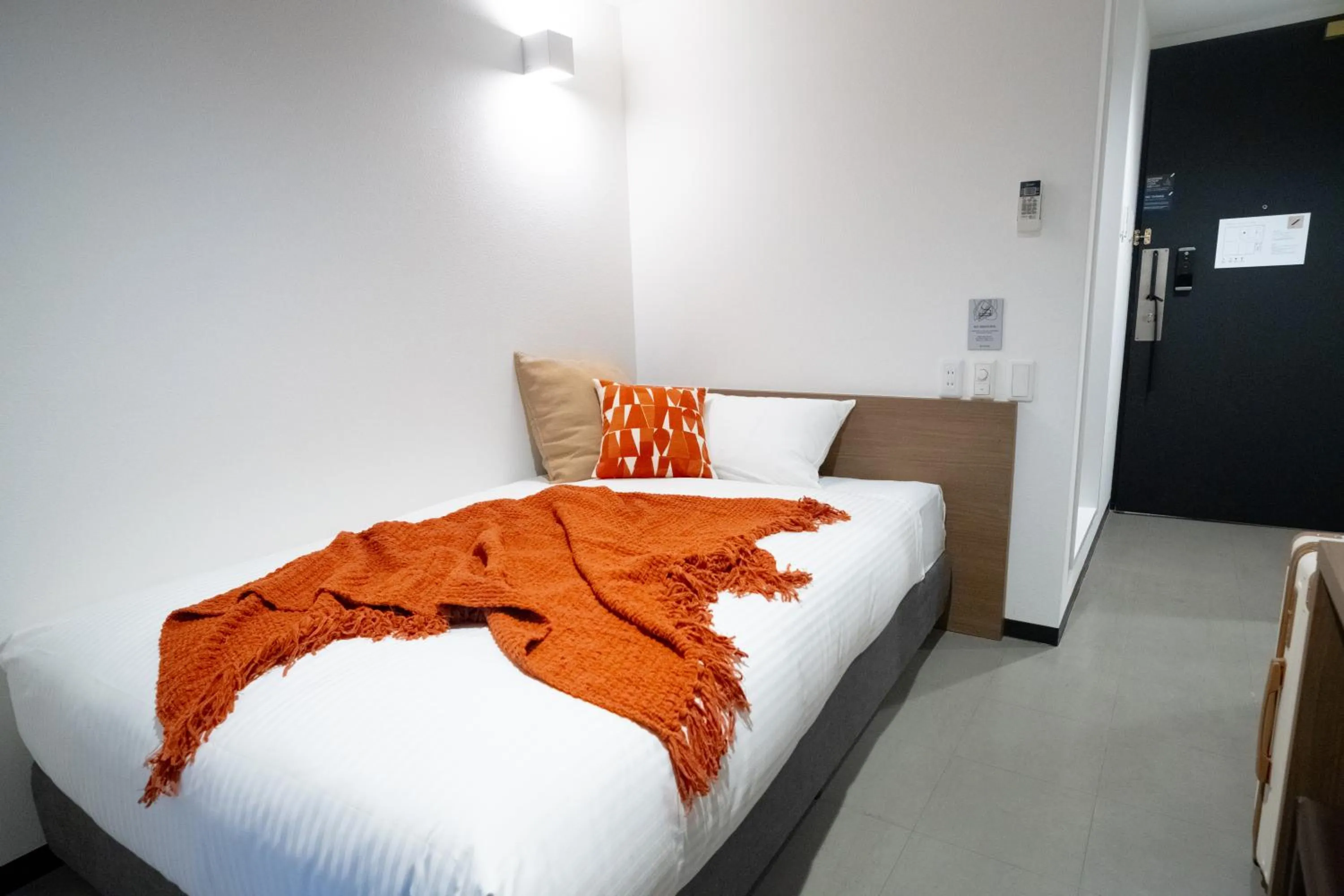 Bed in WAYFARER Shinsaibashi