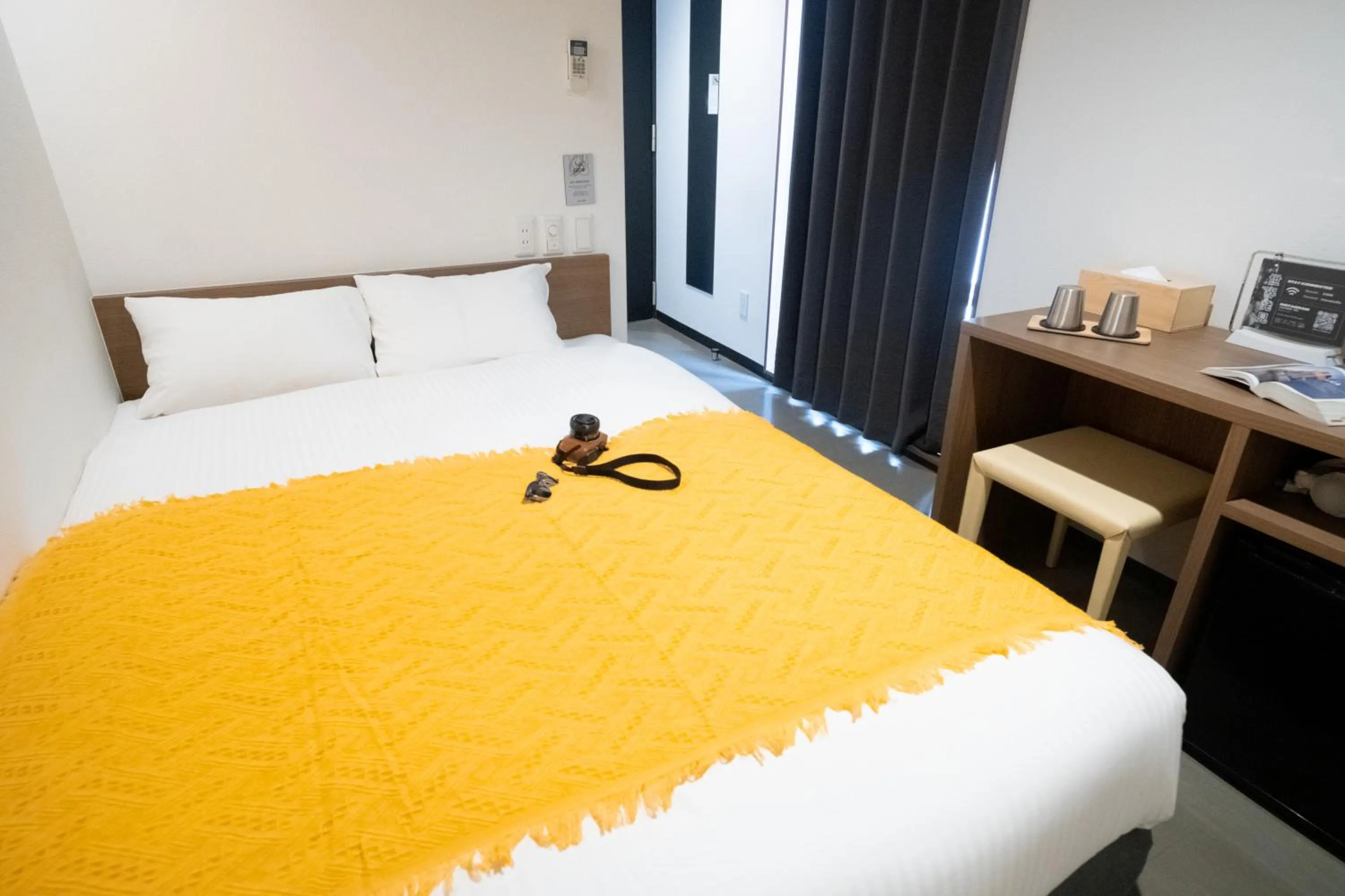 Bed in WAYFARER Shinsaibashi