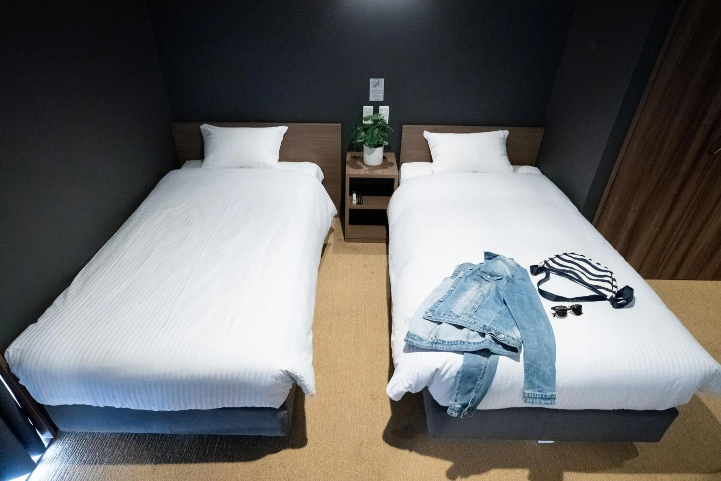 Bed in WAYFARER Shinsaibashi