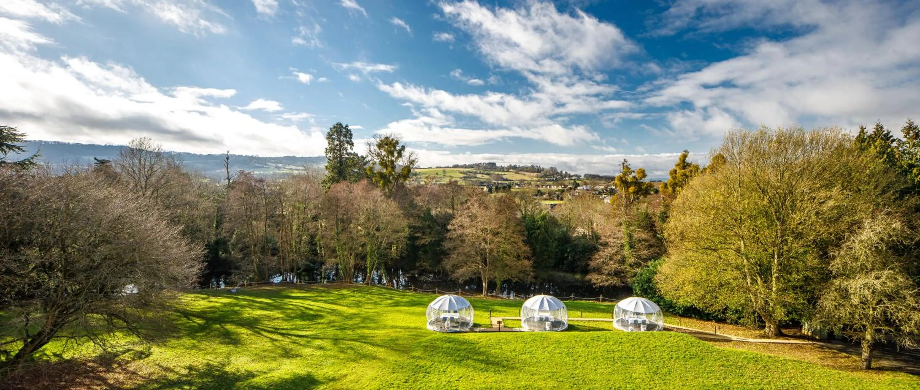 Lake view in Mercure Gloucester Bowden Hall Hotel
