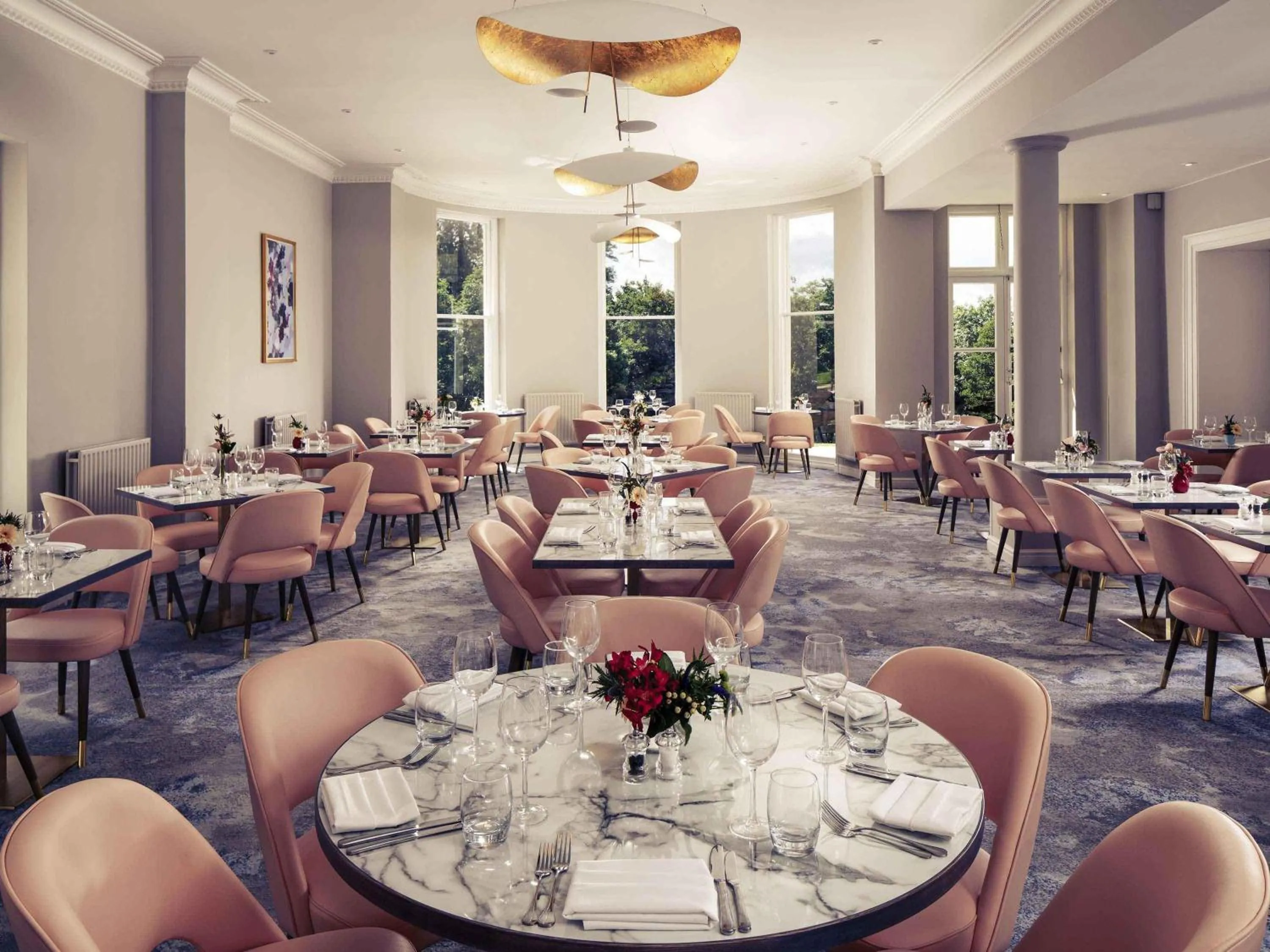 Restaurant/places to eat in Mercure Gloucester Bowden Hall Hotel