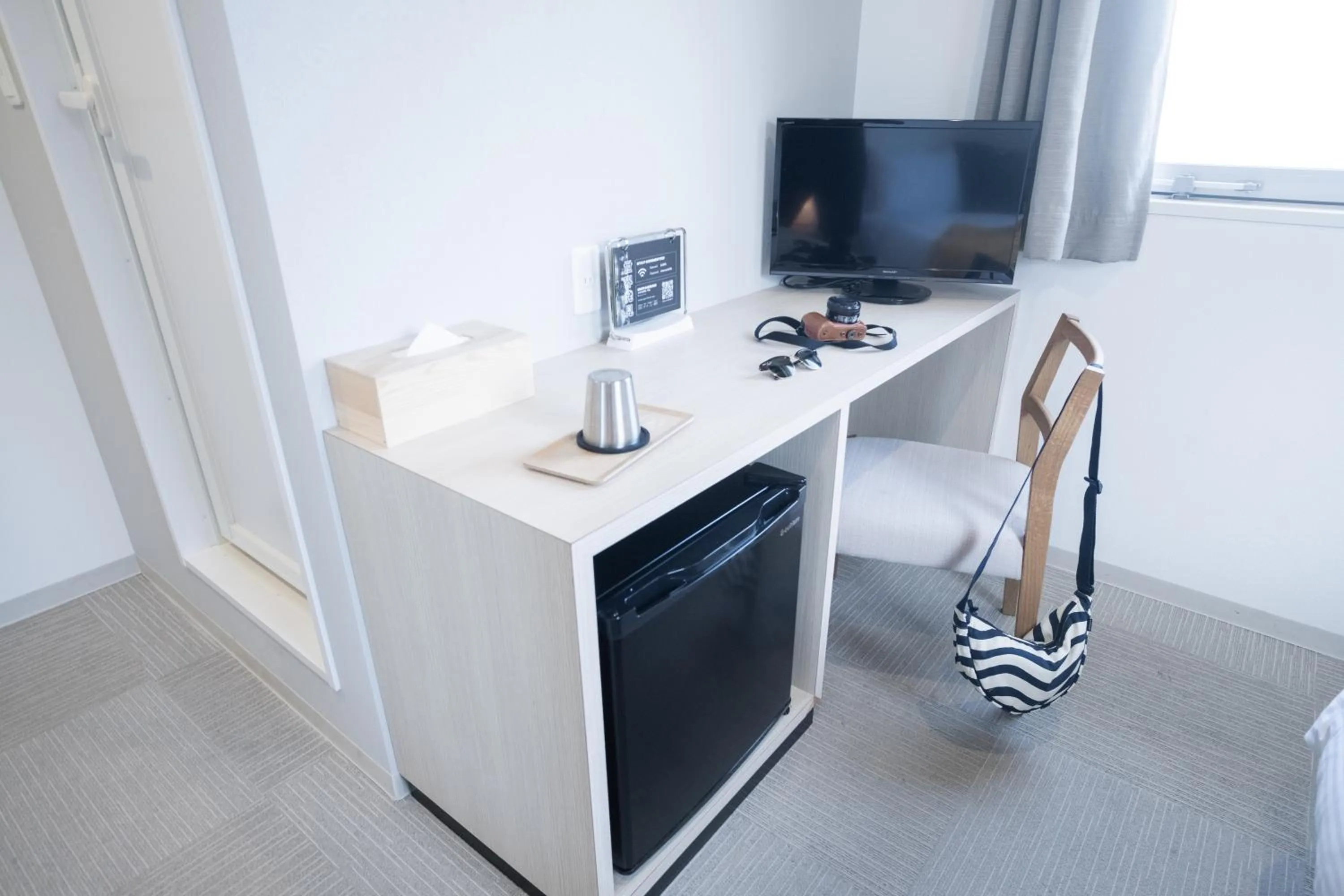 Seating area in WAYFARER Matsu