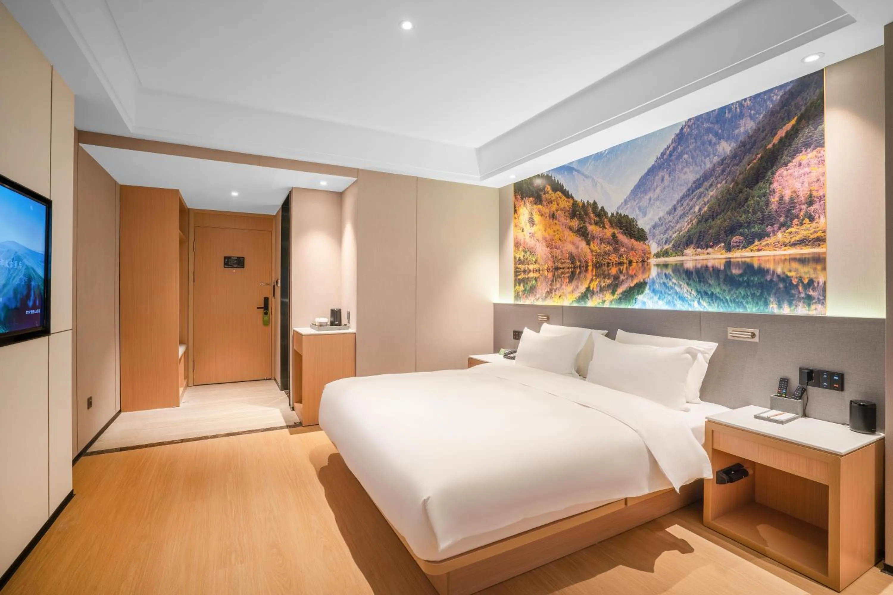 Bed in Atour X Hotel - Taikoo Li Chengdu