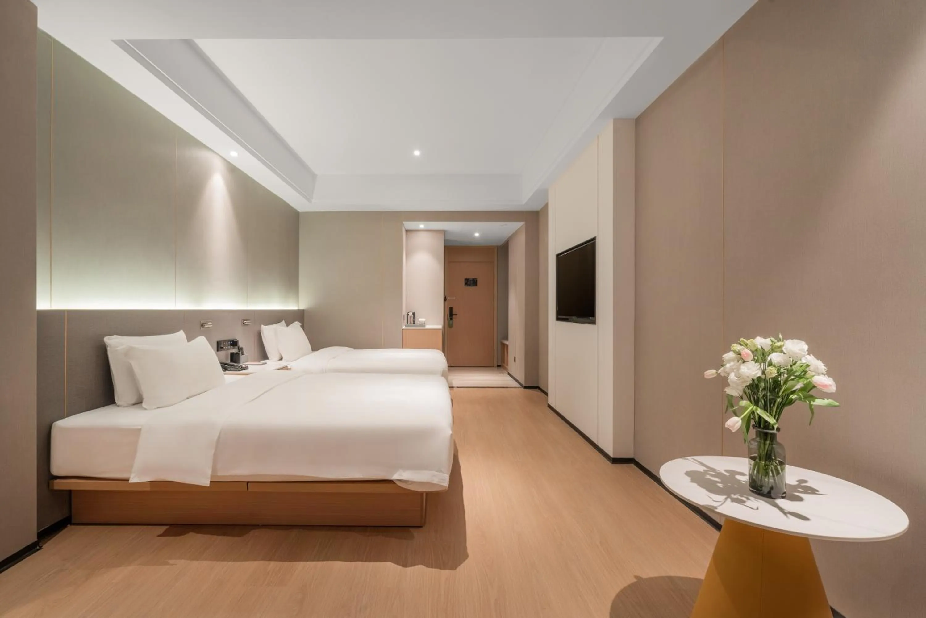 Bed in Atour X Hotel - Taikoo Li Chengdu