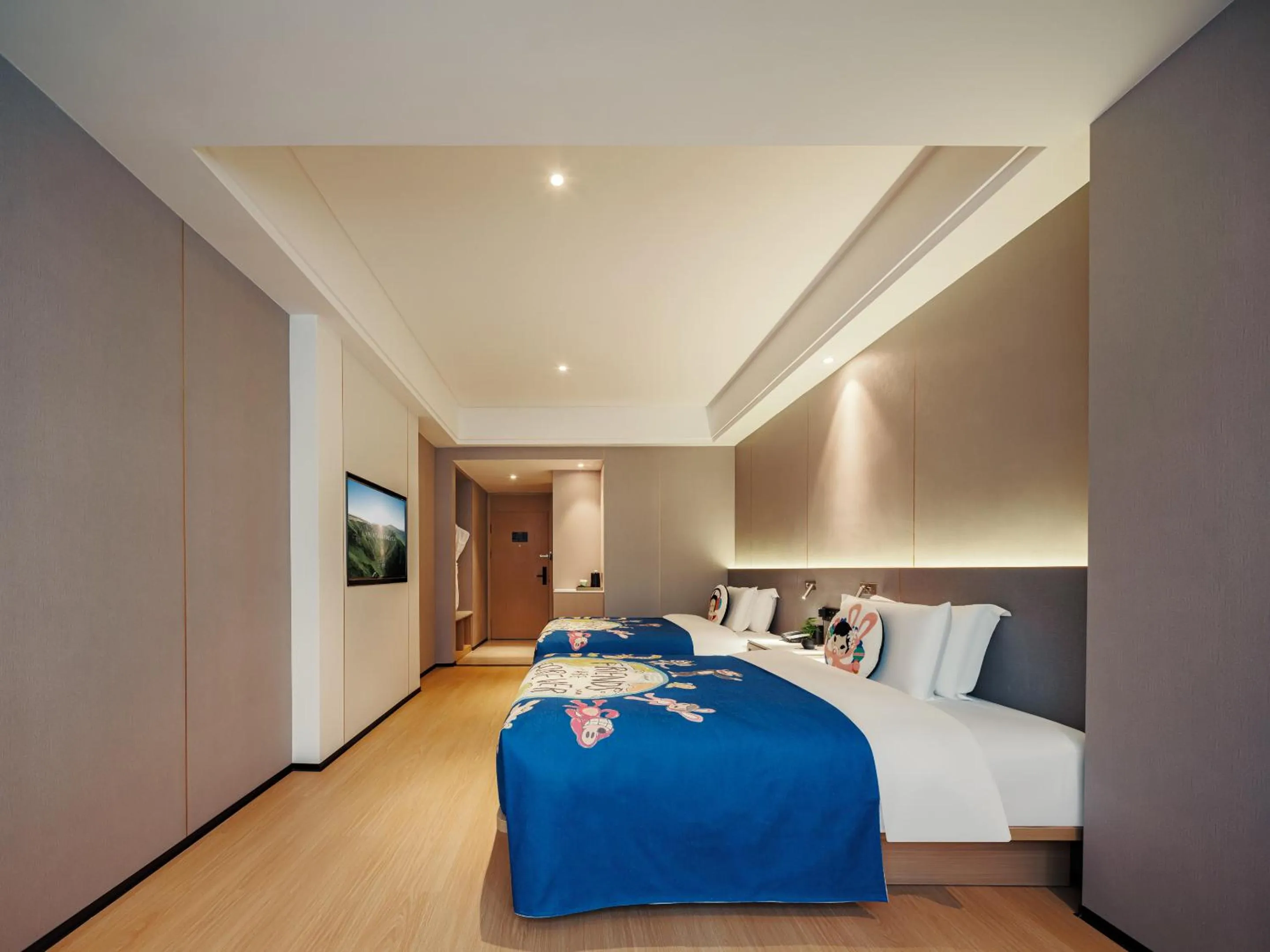 Bed in Atour X Hotel - Taikoo Li Chengdu