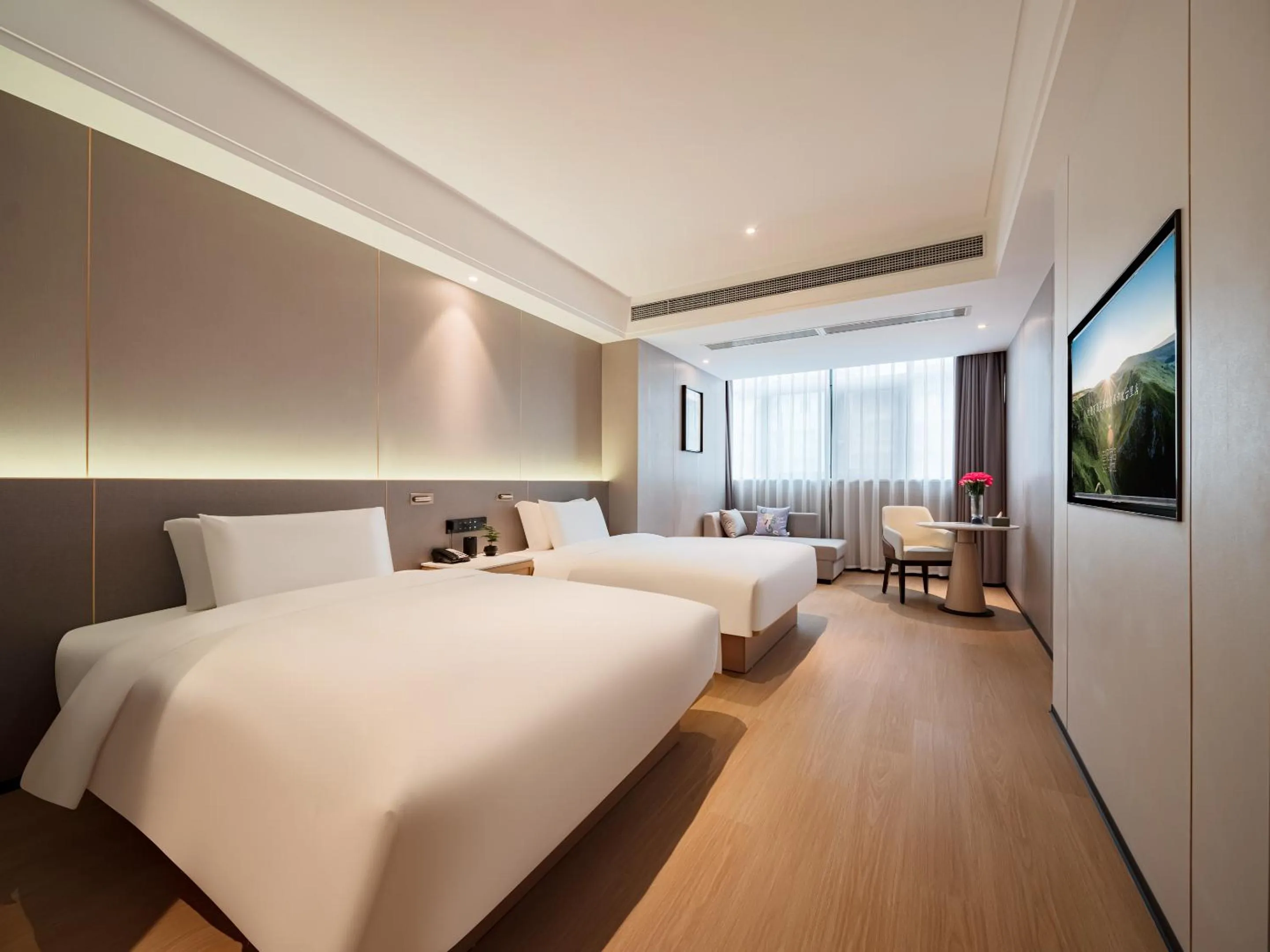 Bed in Atour X Hotel - Taikoo Li Chengdu