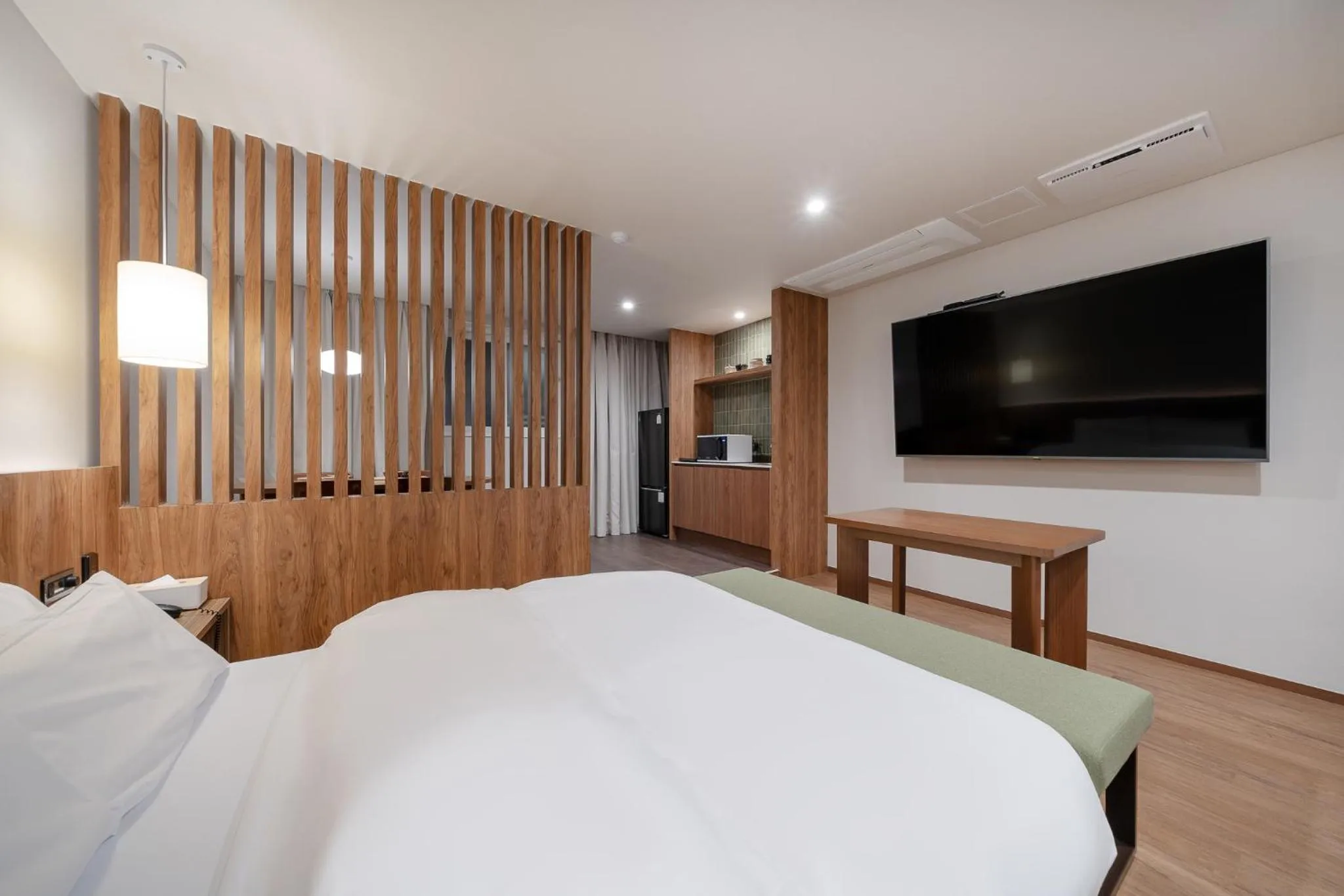 Bed in Simjak Hotel by Aank