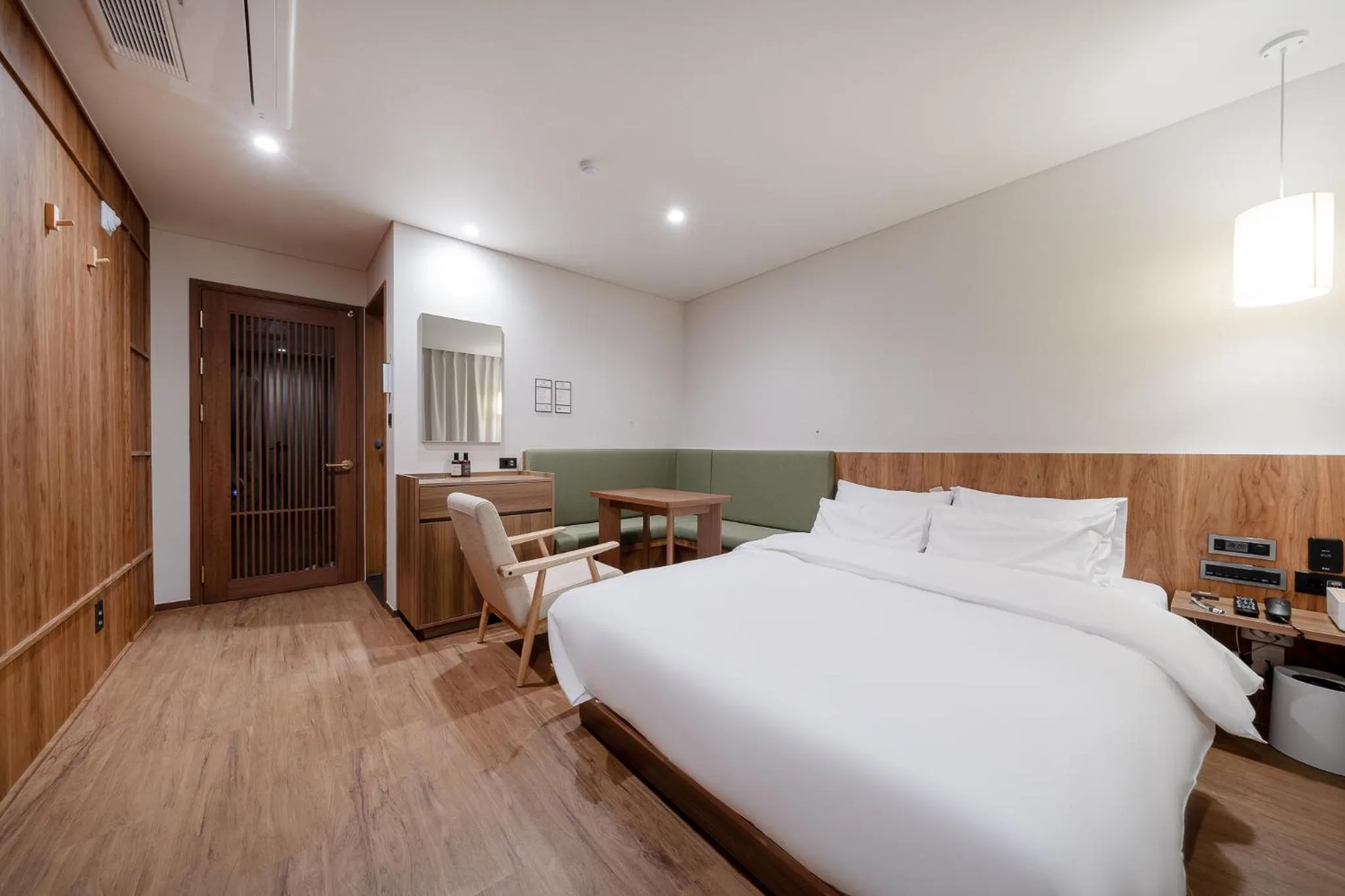 Bed in Simjak Hotel by Aank