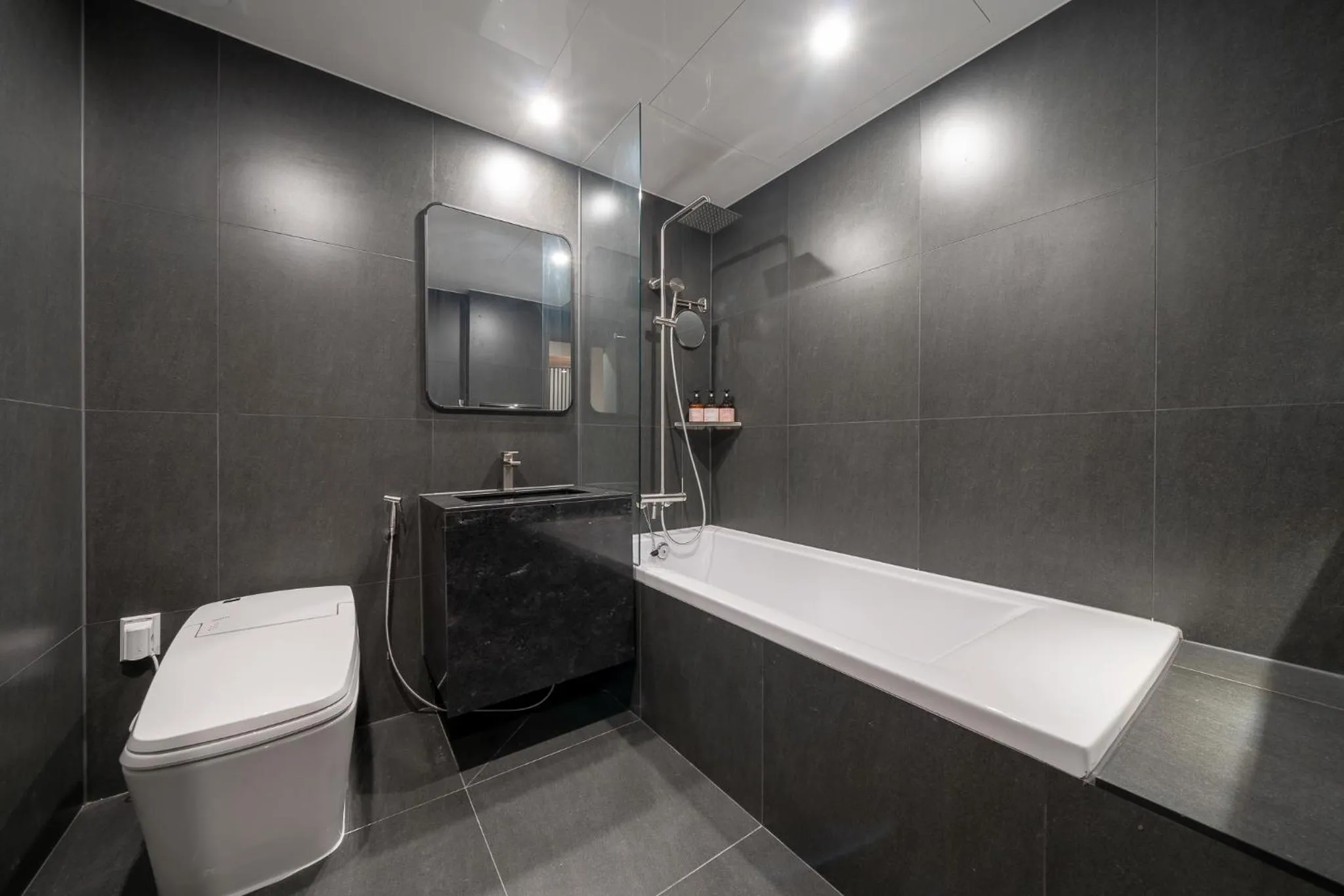 Shower in Simjak Hotel by Aank