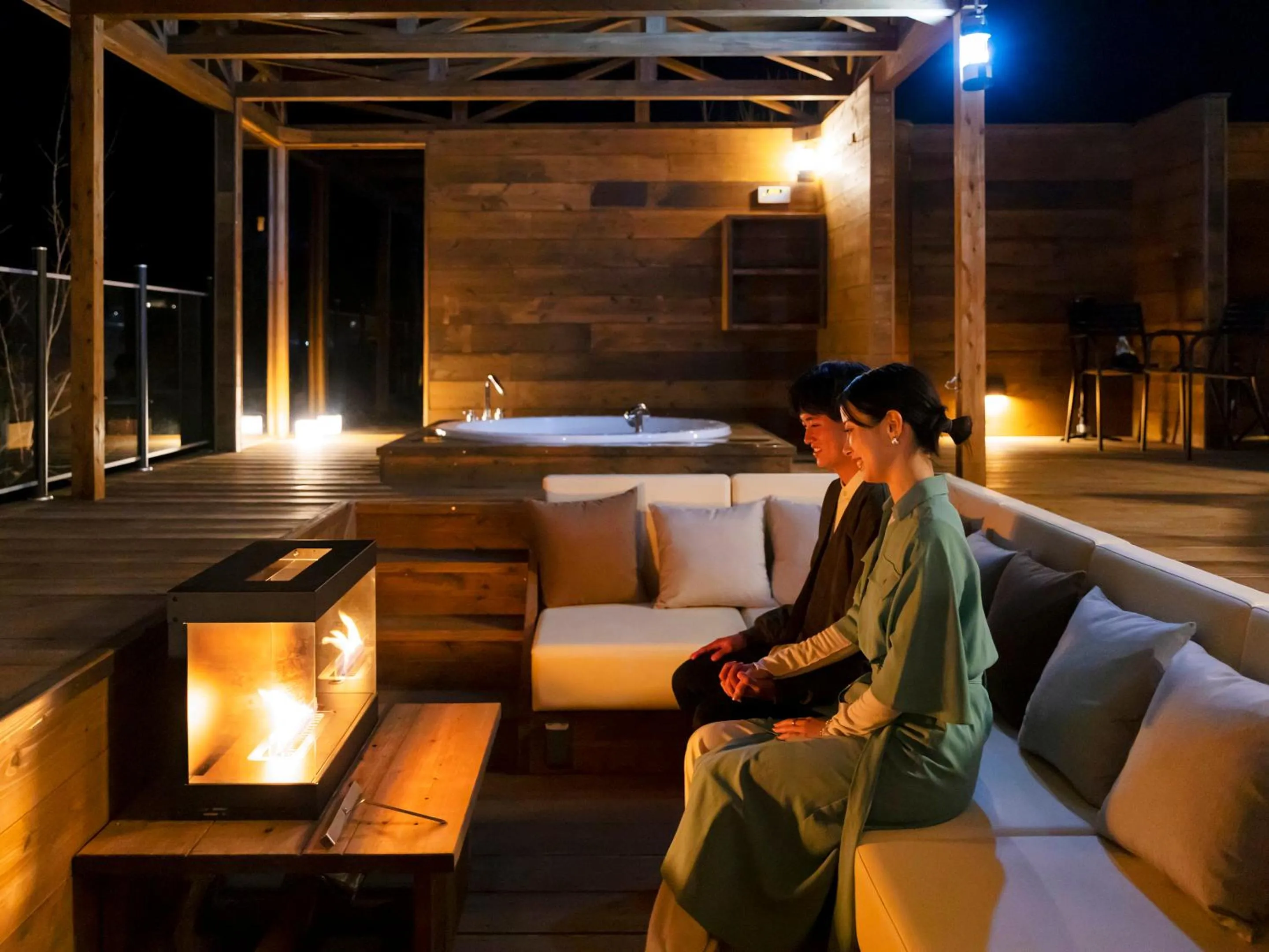 flat iron in Glamping Resort GLANSO NAGASAKI