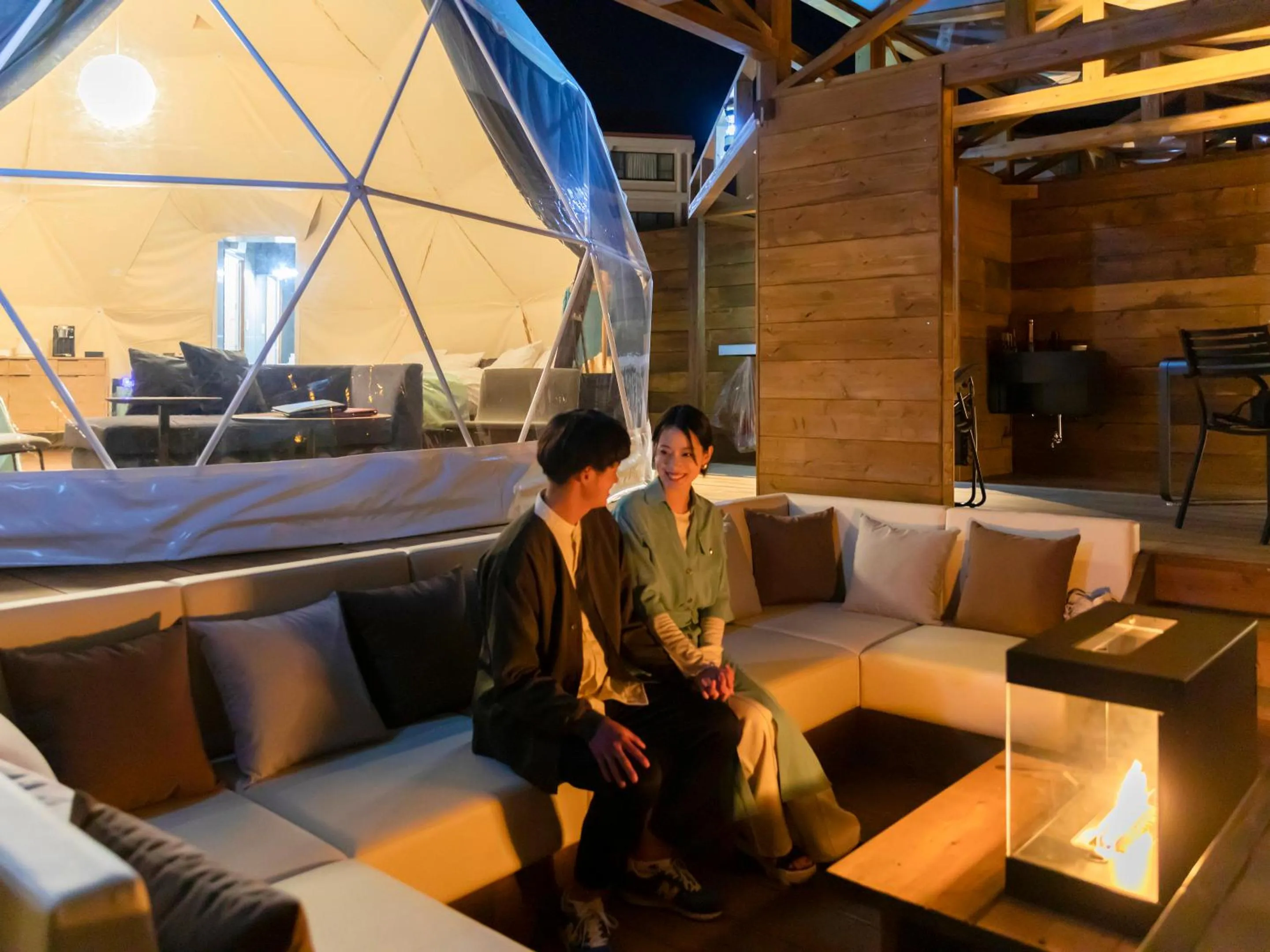 Night in Glamping Resort GLANSO NAGASAKI