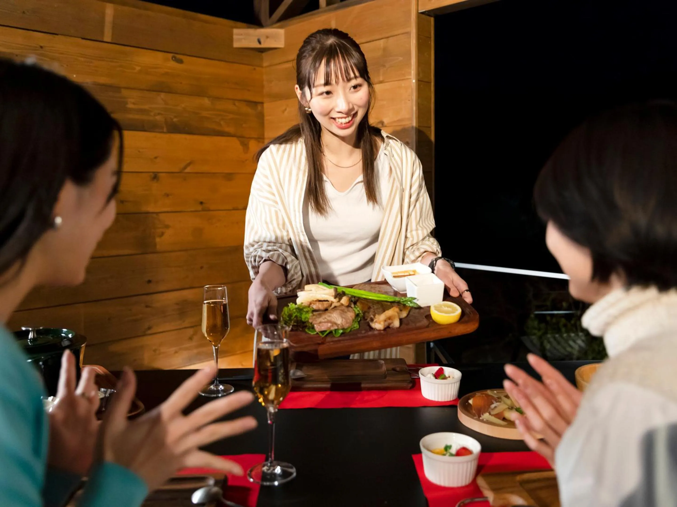 People in Glamping Resort GLANSO NAGASAKI