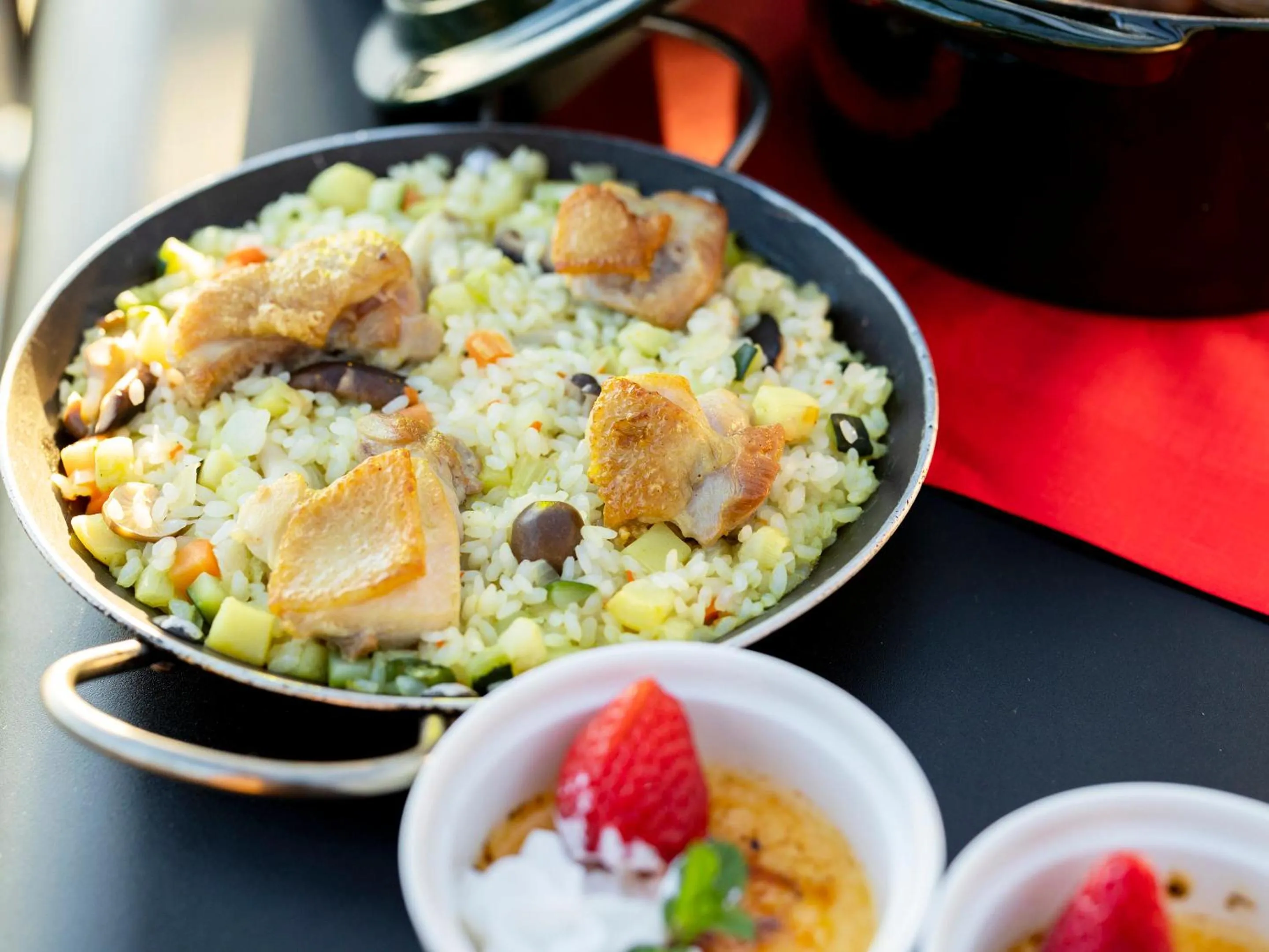 Dinner in Glamping Resort GLANSO NAGASAKI