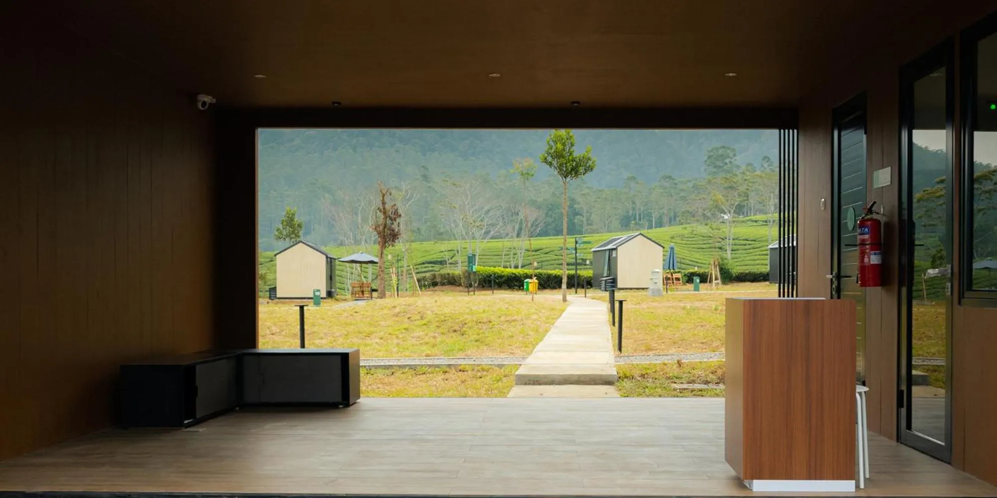 Lobby or reception in Bobocabin Pangalengan, Bandung
